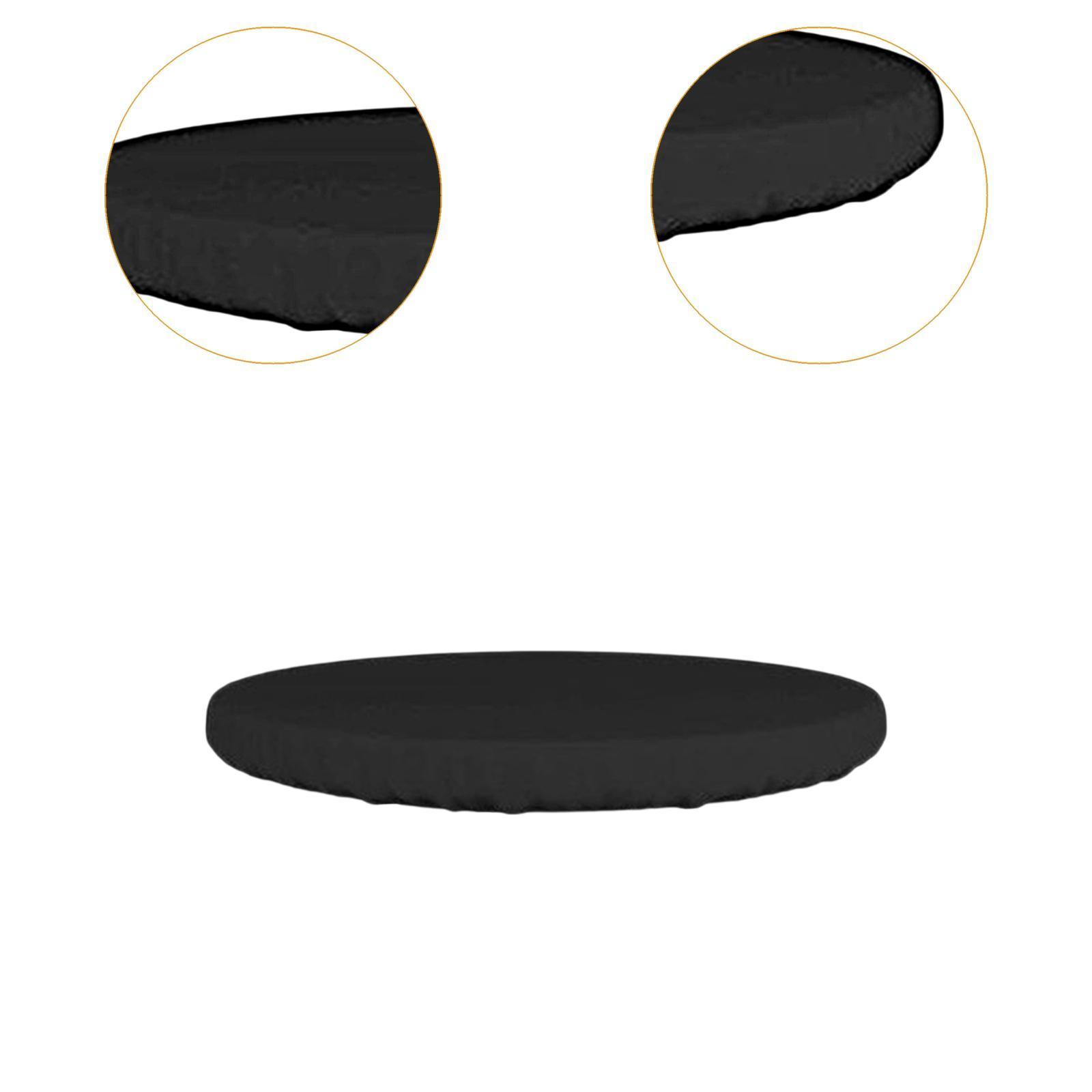 Patio Round Table Cover Home Dustproof Protection Cover Cafe Lawn Waterproof 137x10cm