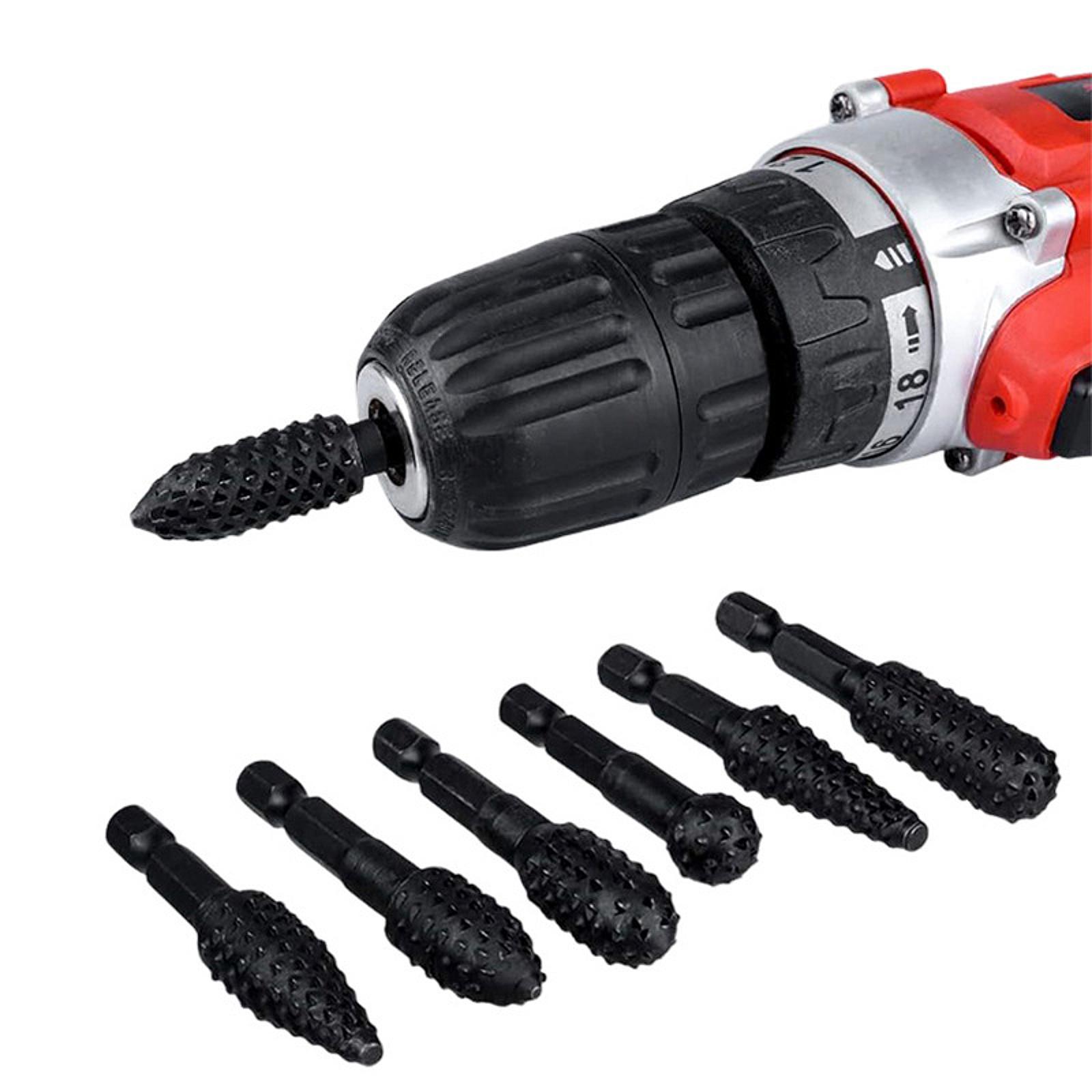 Die Grinder Bits DIY Deburring Engraving Attachment Drilling Rotary Burr Set 10Pcs