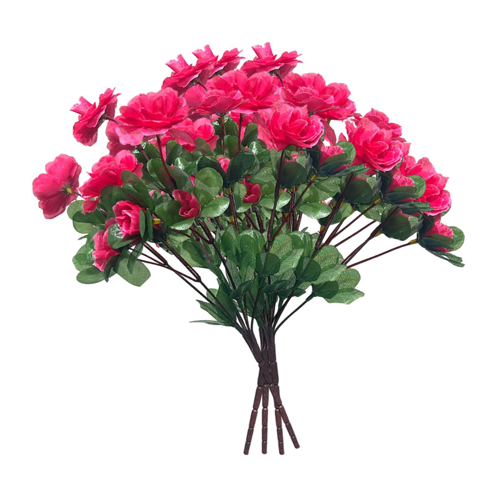 Artificial Rhododendron Flowers