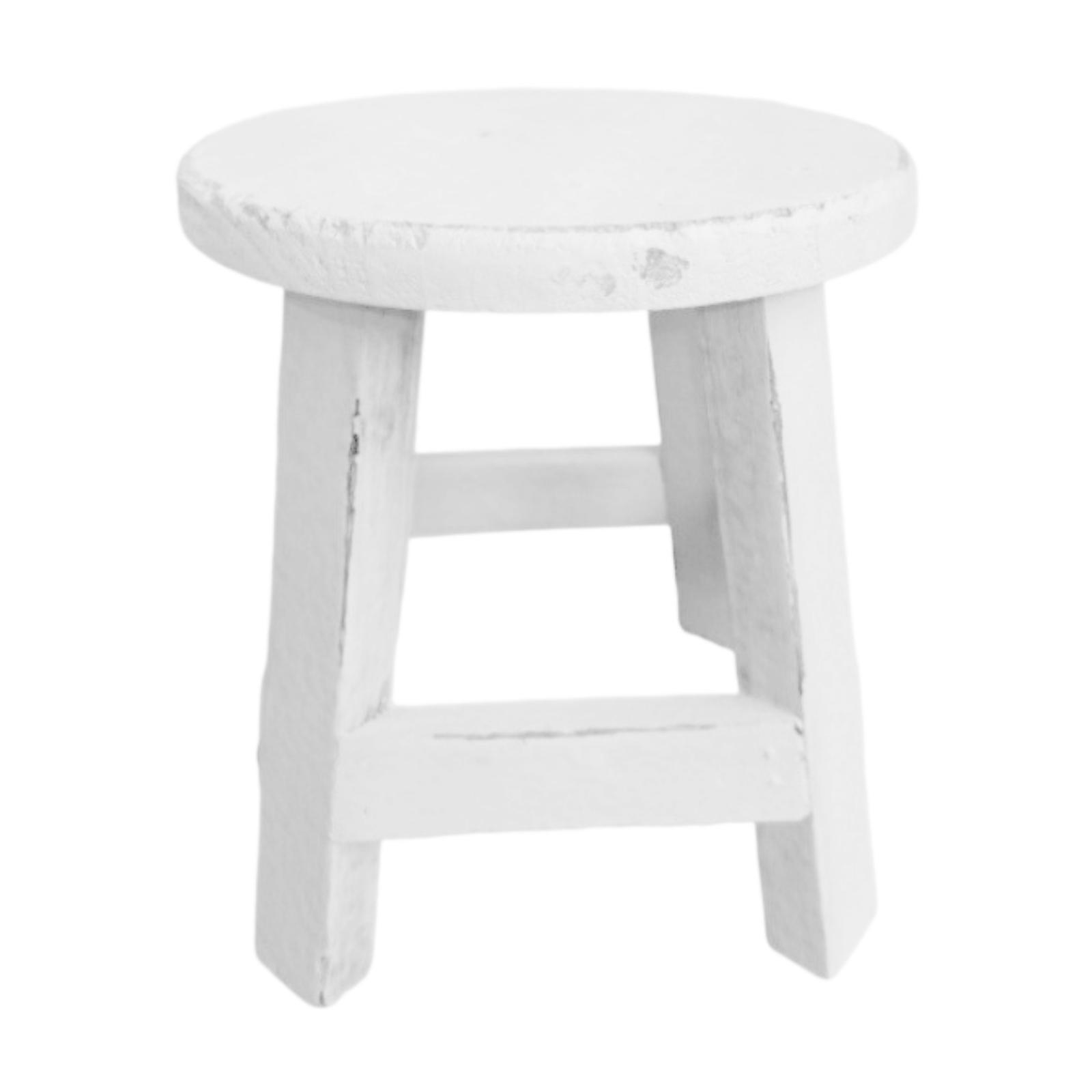 Wooden Stool Plant Stand