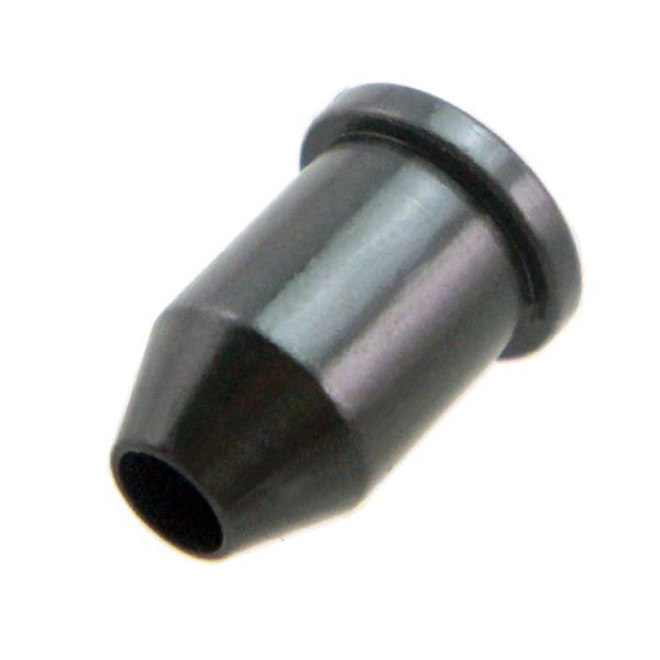 6Pcs Strings Through Body Mounting Ferrules for Electric Guitar Parts Black