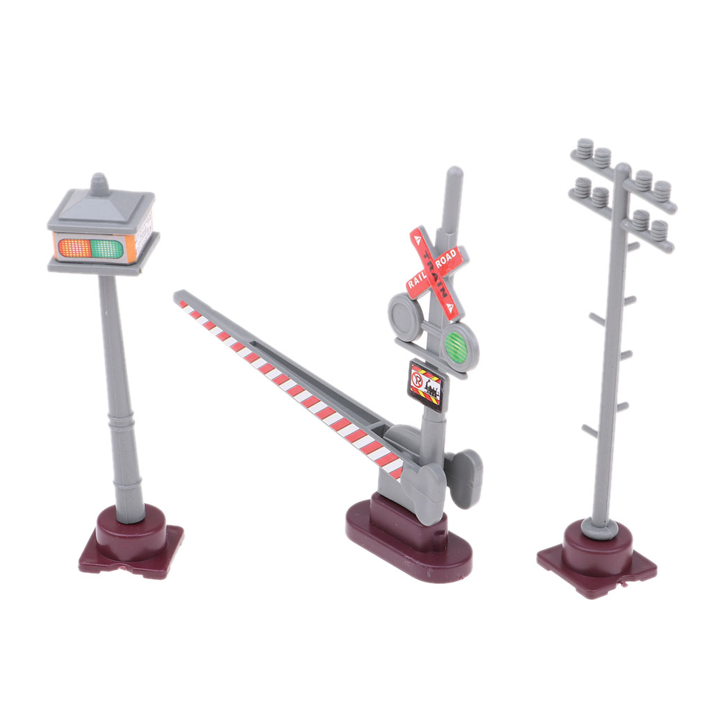 Sand Table Scene Road Sign Model DIY Building Sand Scene Accessories