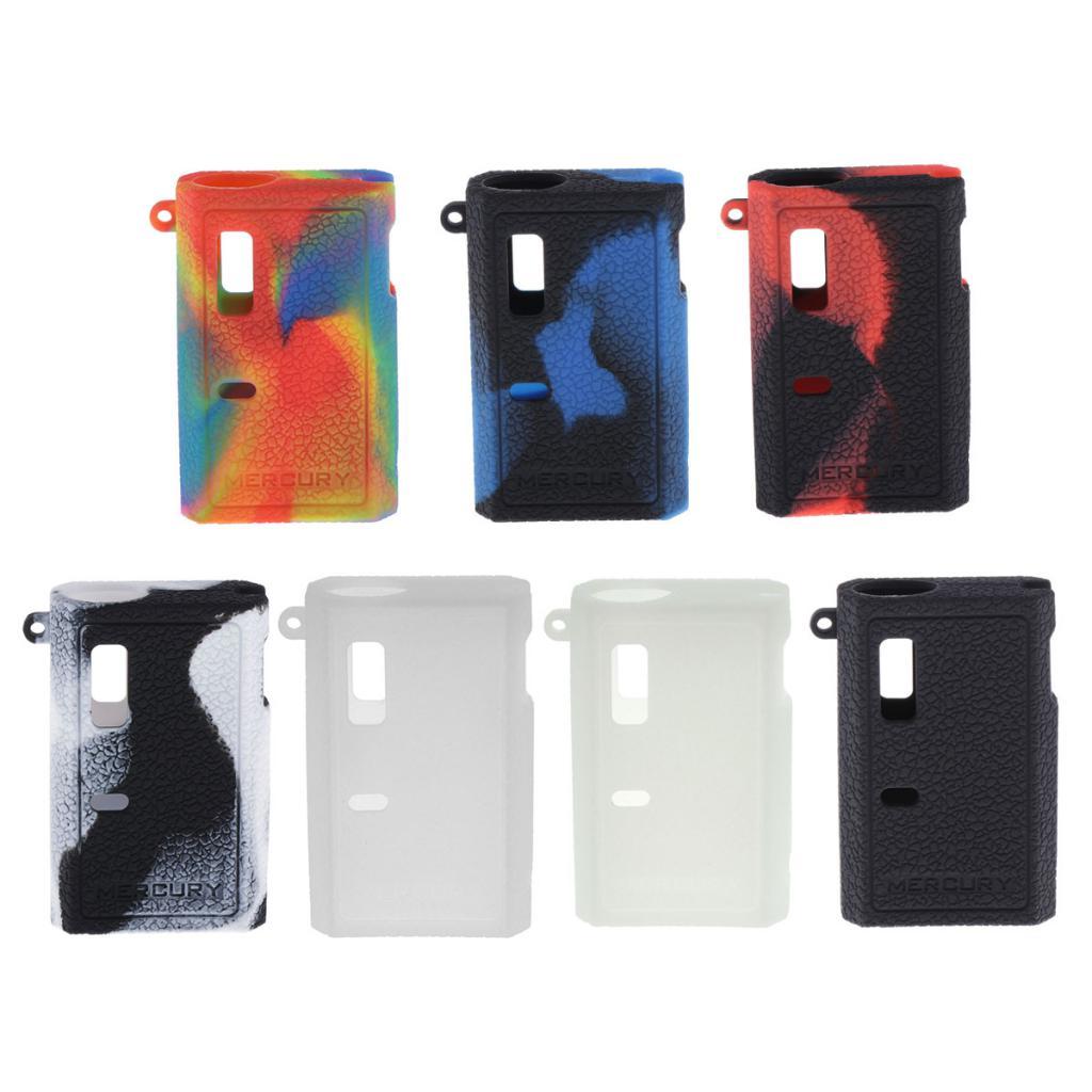 Silicone Case Skin Rubber Cover for IJOY Mercury Kit Black 