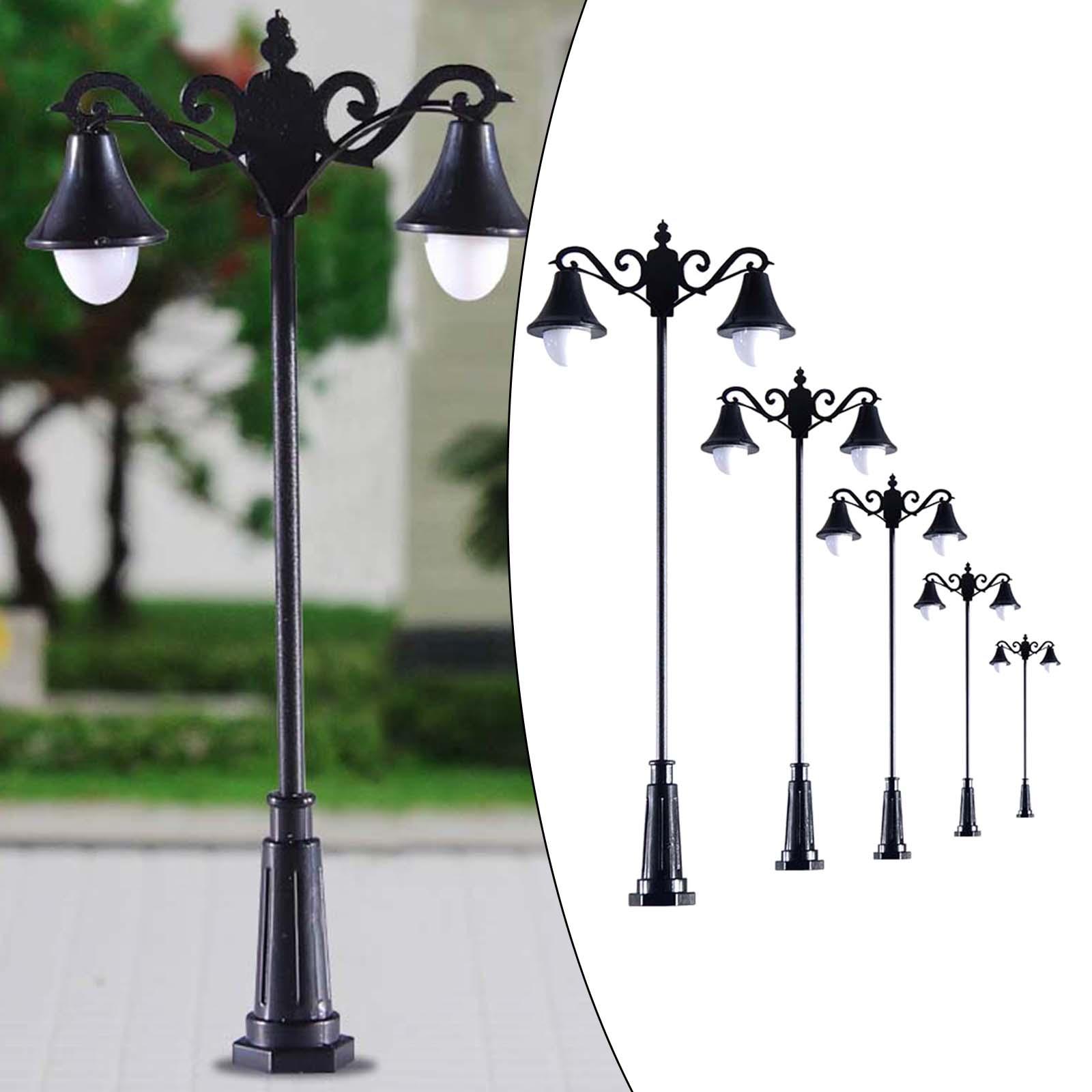 10PCS Miniature Landscape Street Lamp Road Light Bonsai Lighting 