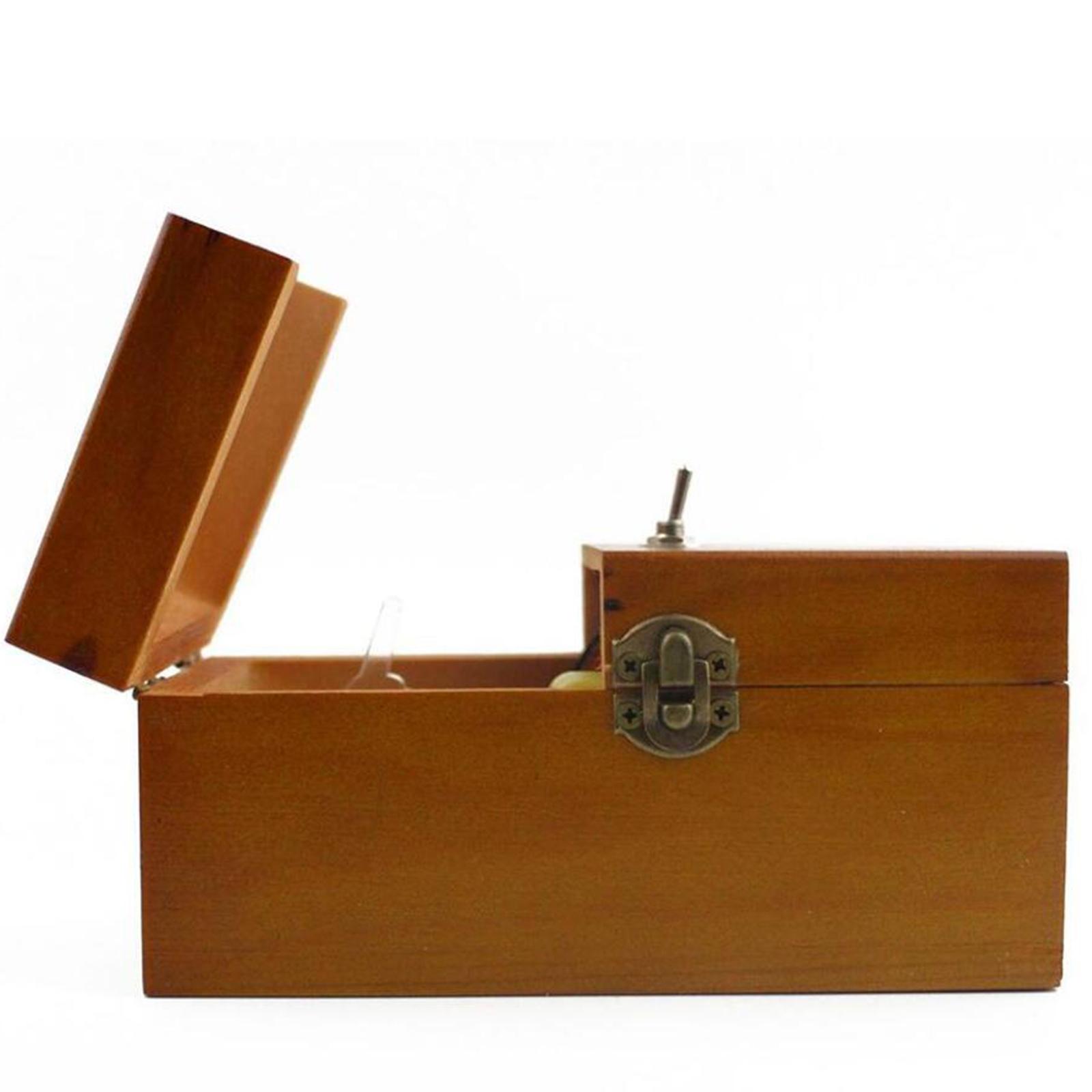 Useless Box Leave Me Alone Box Funny Toy Anti Stress Toy Brown
