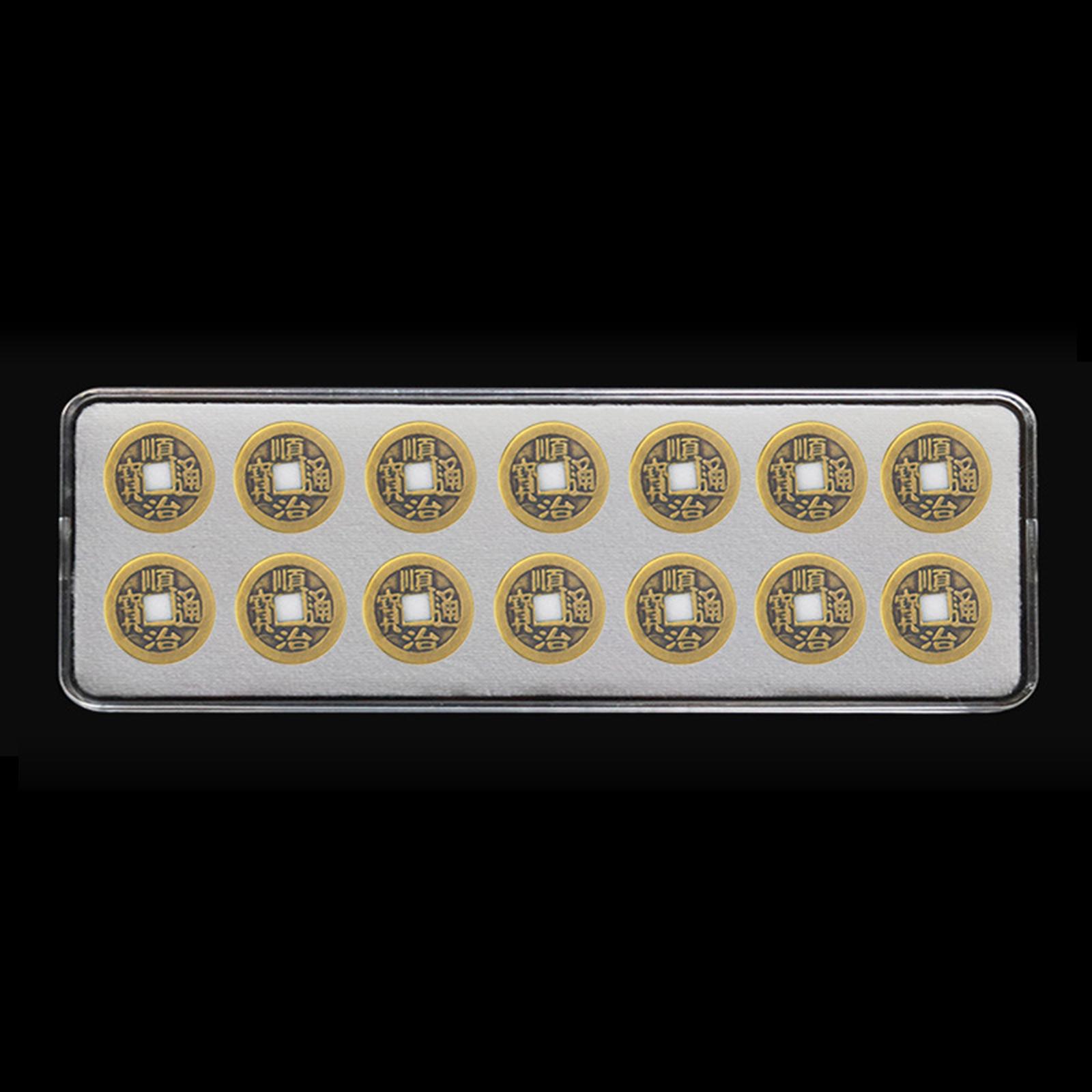 Transparent Ancient Coin Storage Box Display Box for Ancient Coin 