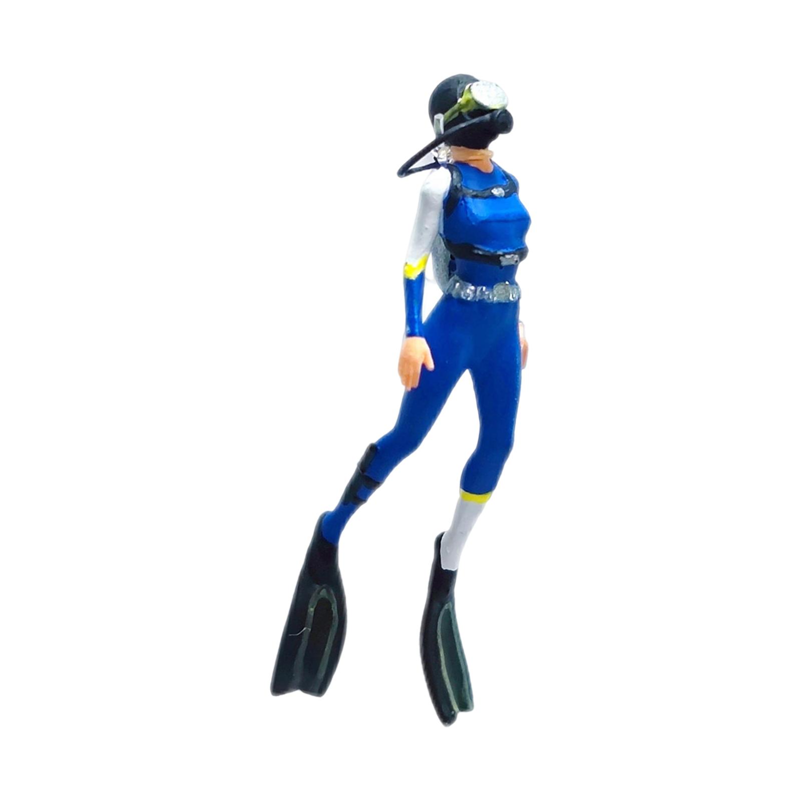 Miniature Figurines Blue