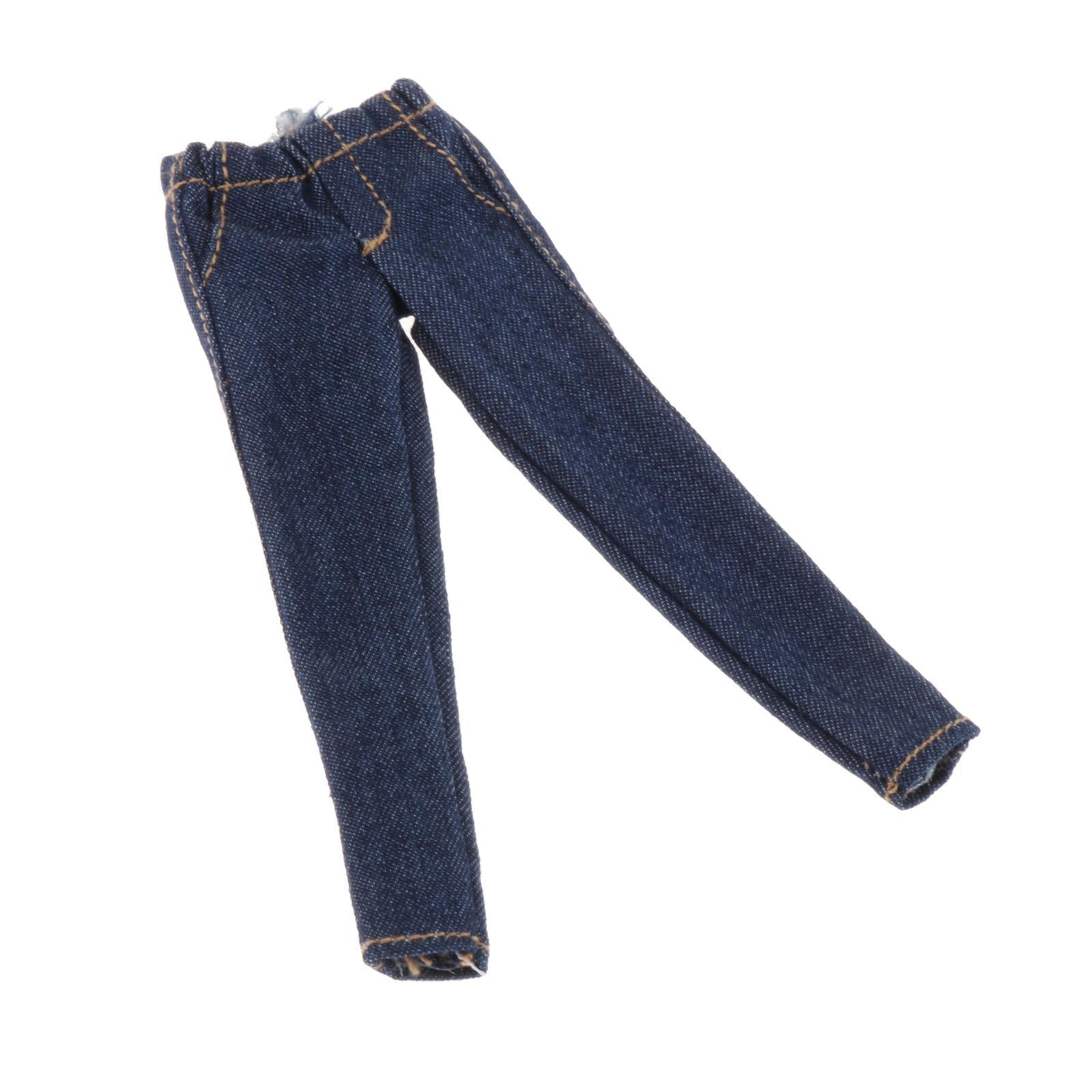 Doll Jeans Pants 1/12 Scale
