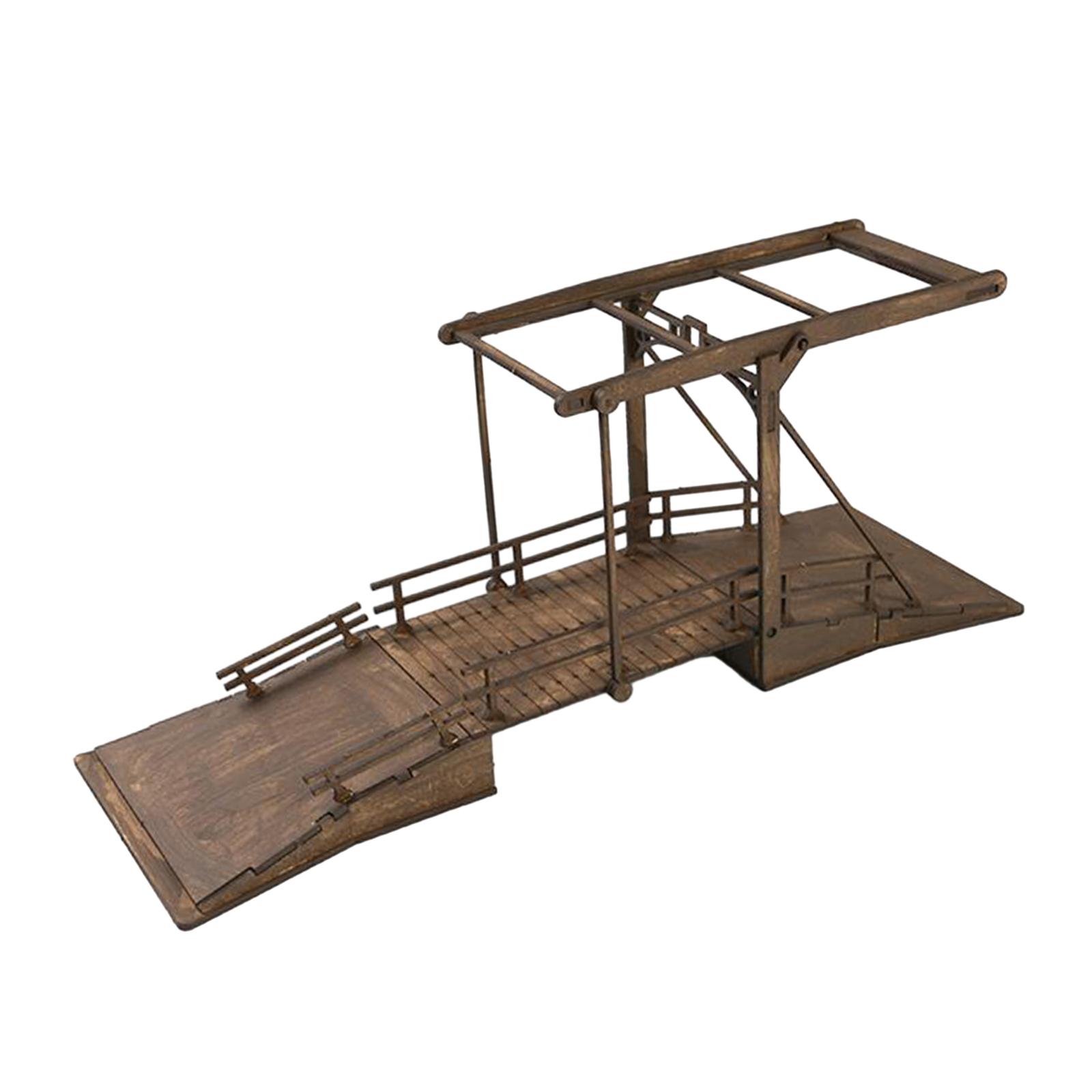 Wooden Bridge Model 1:72 Scale