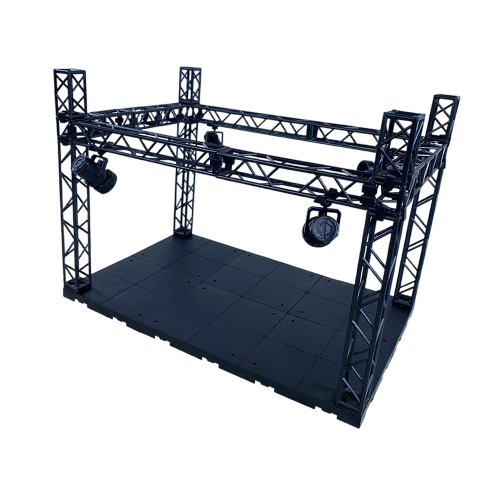 Action Figure Stage Black