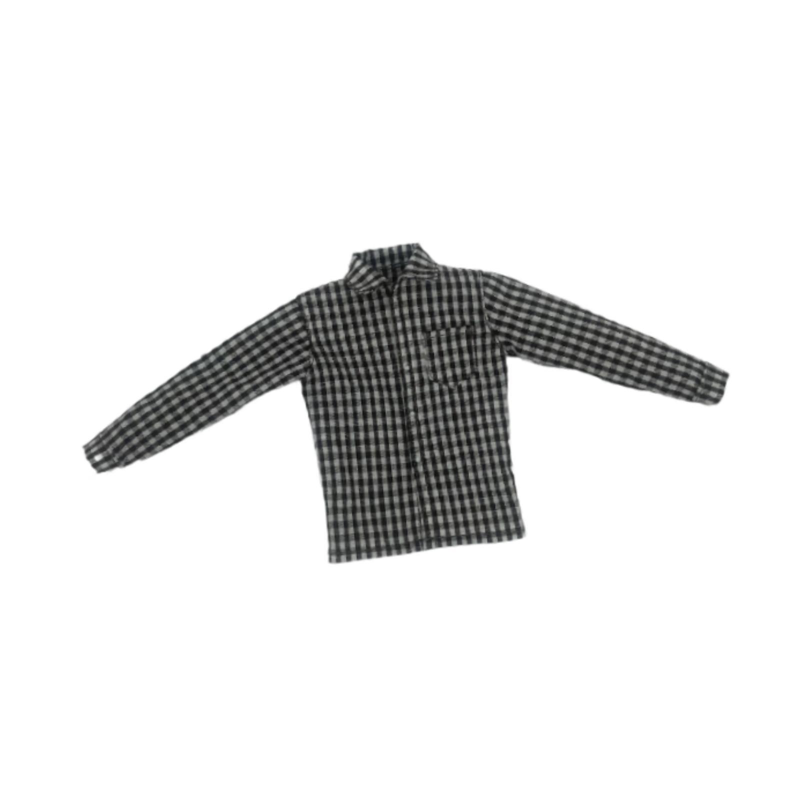 1/6 Scale Plaid Shirt