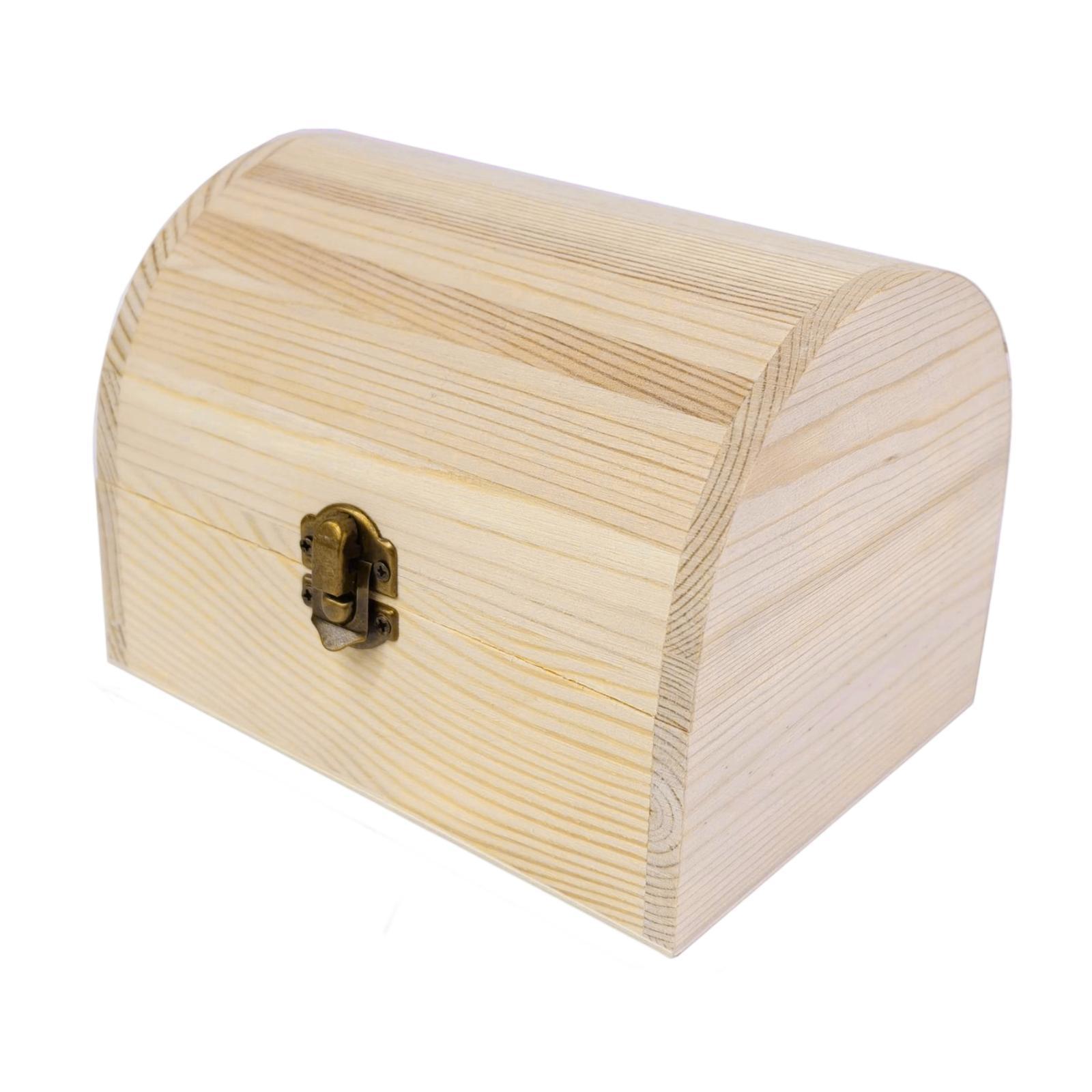 Unfinished Wood Jewelry Box