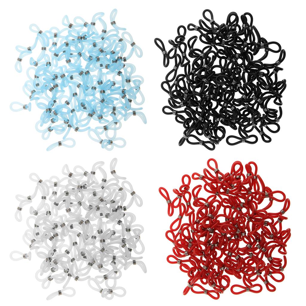 100x Glasses Strap Spectacle Holder Lanyard Cord Retainer Loop End