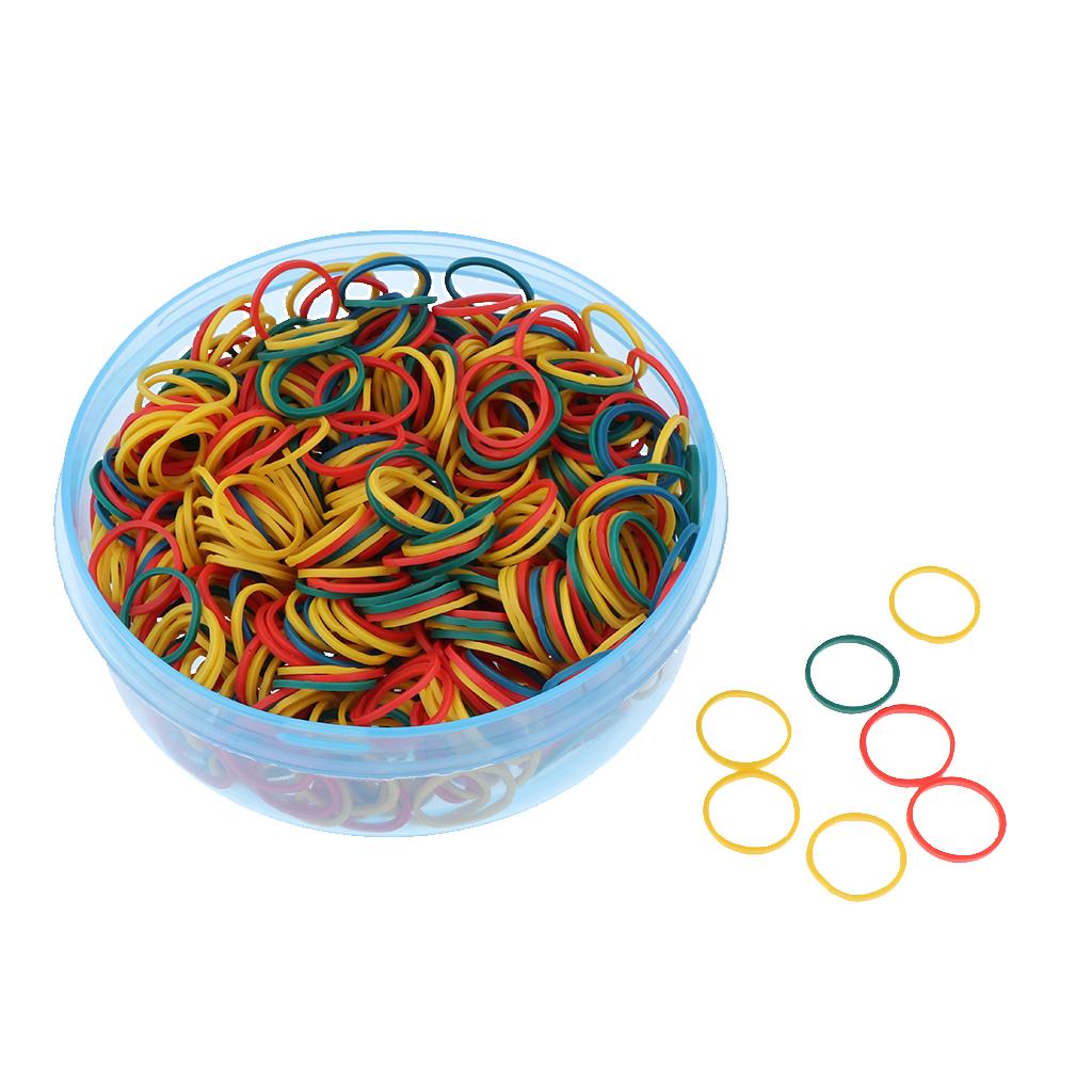 1 Box Women Girls Seamless Hair Bands Ties Elastic Rope Ponytail Holder