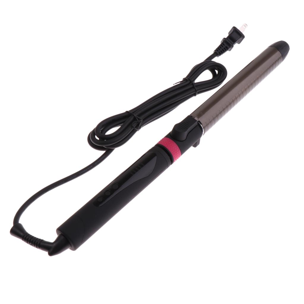 Perfeclan Pro Hair Curler Spiral Wavy Curling Iron Wand Roller
