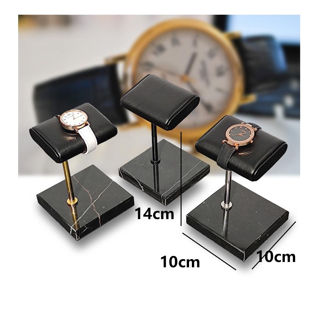 Marble & PU Watch Holder Stand for Display,