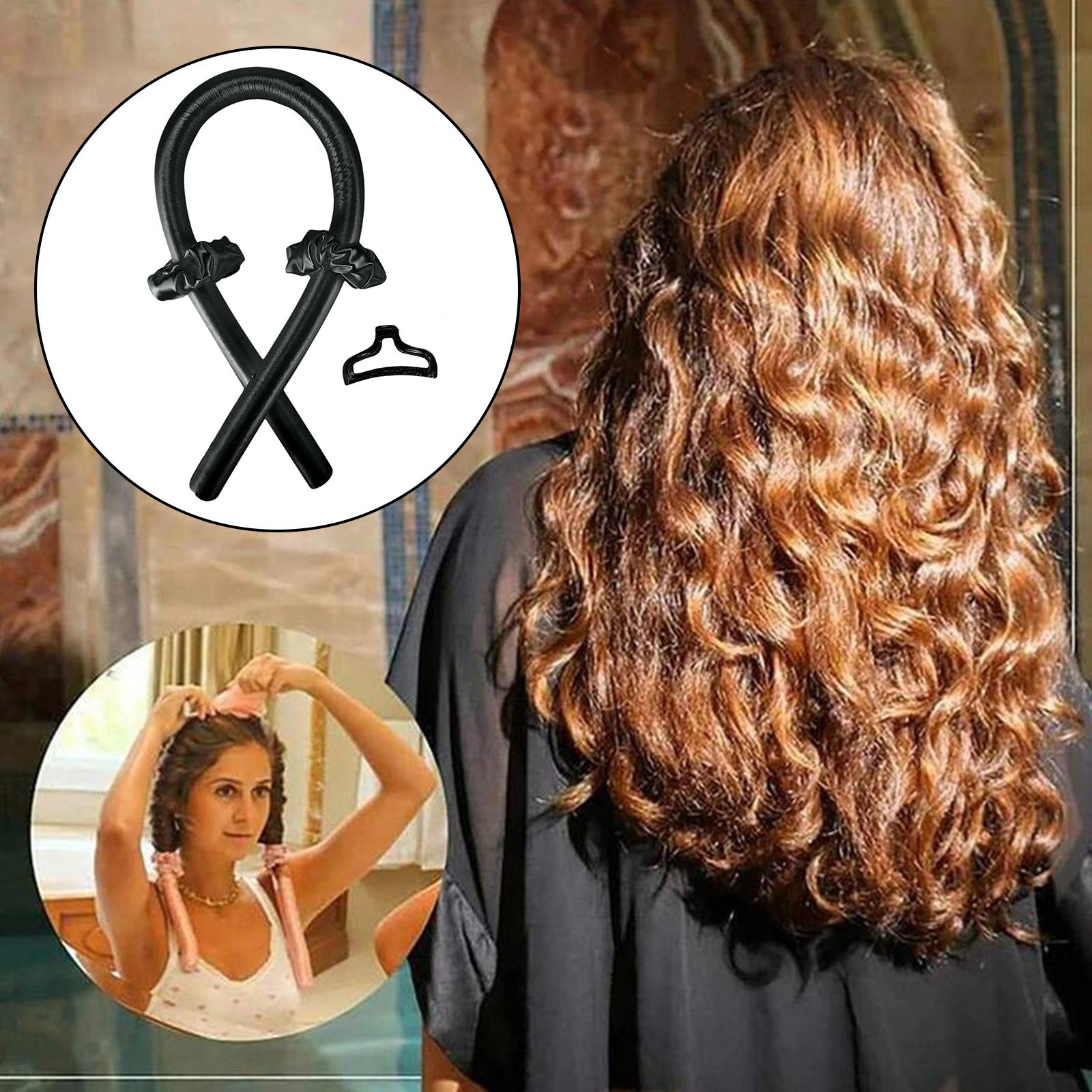 Heatless Curling Rod Headband Lazy Curler Set Hair Soft And Shiny B