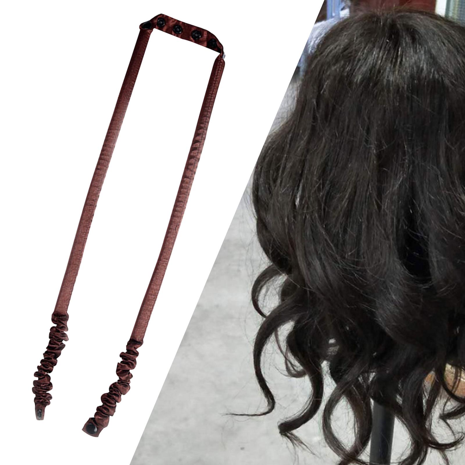 Heatless Hair Curlers Sleep In Overnight Soft Foam Hair Rollers Coffee
