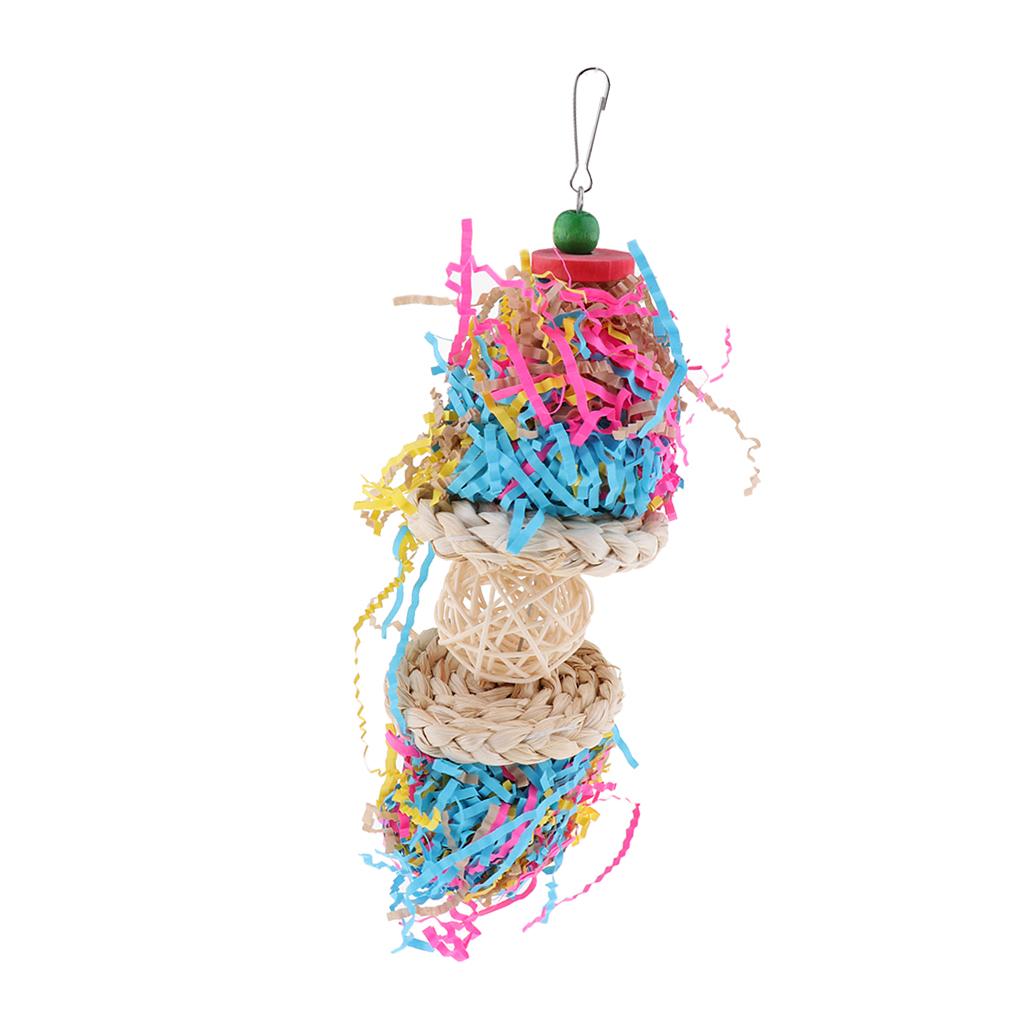 Hanging and Chewing Bites Toys Bird Supplies for Birds Parrots