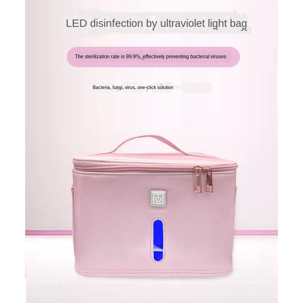 UV Light Sanitizer Bag Jewelry Watch Glass Nail Tools Sterilizer Cleaners