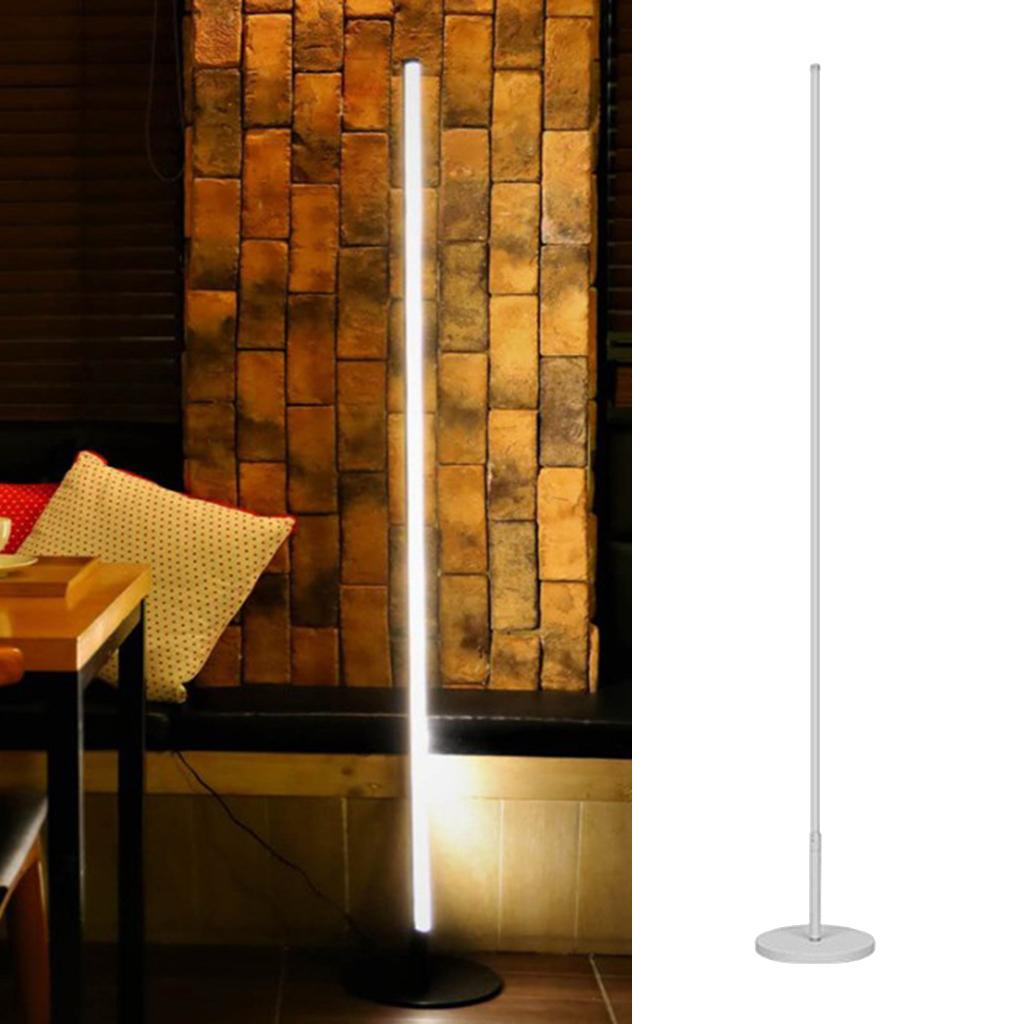 LED Floor Lamp Standing Lamp with Remote Control White -White Light