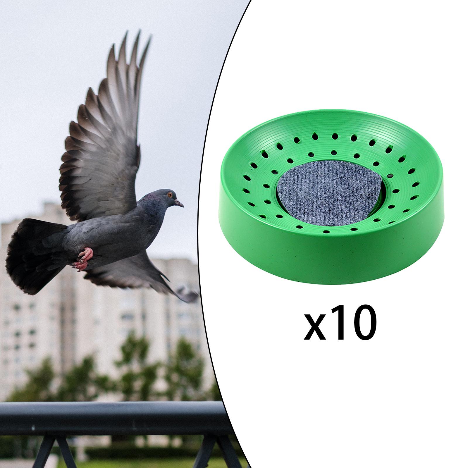 10Pcs Pigeon Nest with Mat Breeding Hatching Nest Pigeon Supplies Pigeon Den