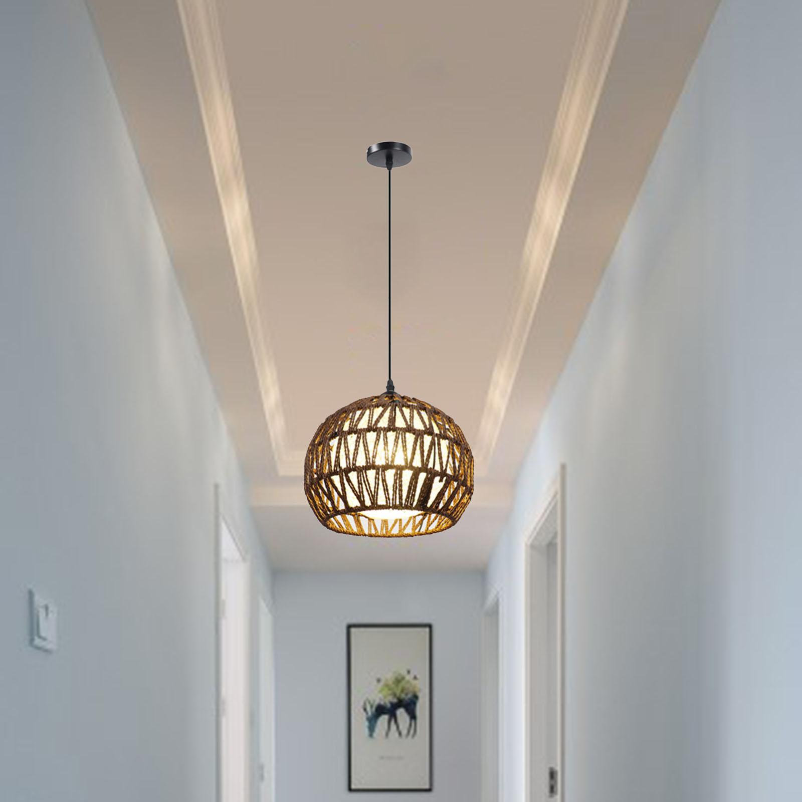 Ceiling Lamp Shades Lampshade Chandelier Hang Lamp coffee double layer