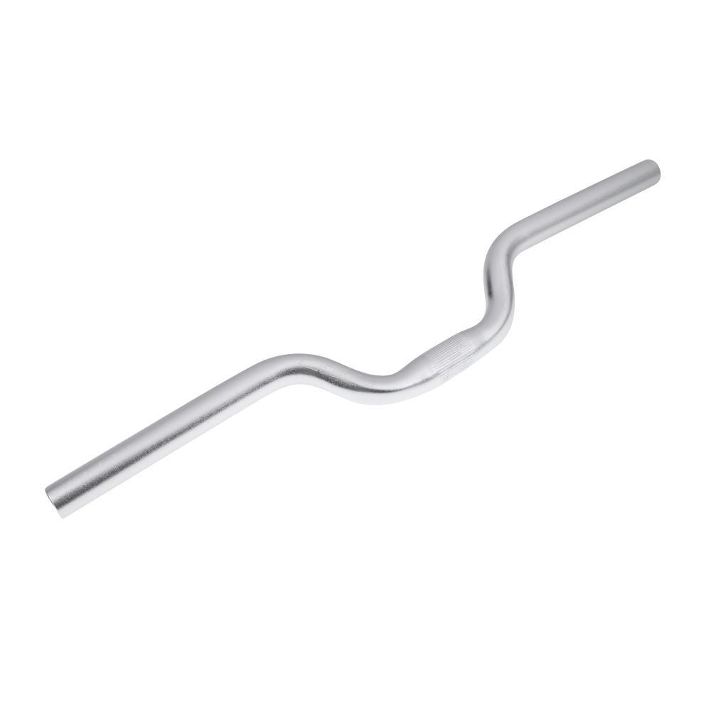 Aluminum Alloy Bicycle Handlebar Mountain Road Cycling Bike Riser Bar 25.4mm - Picture 1 of 6
