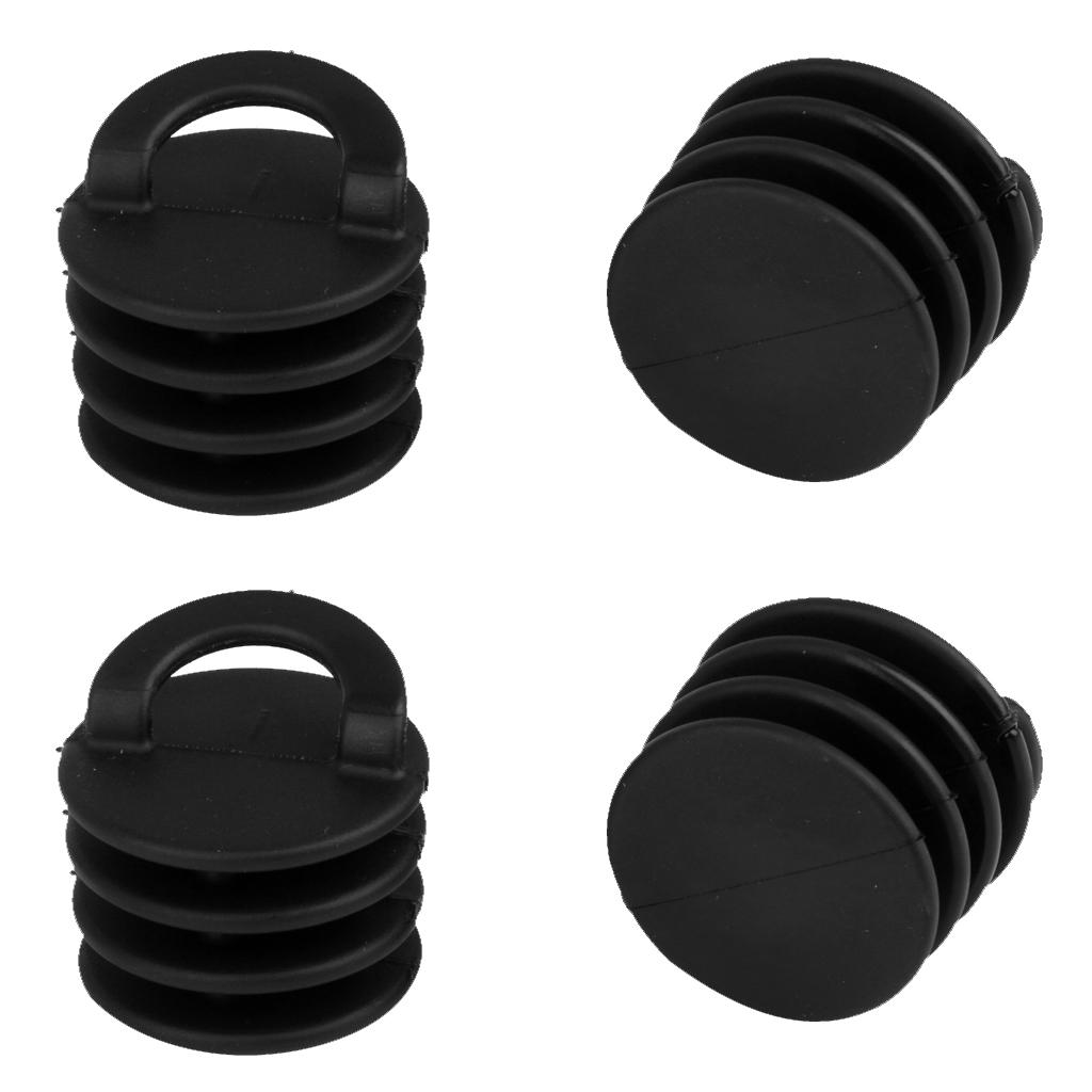 4Pcs Kayak Canoe Scupper Plugs Stoppers Bung Drain Holes Replacement 3 ...