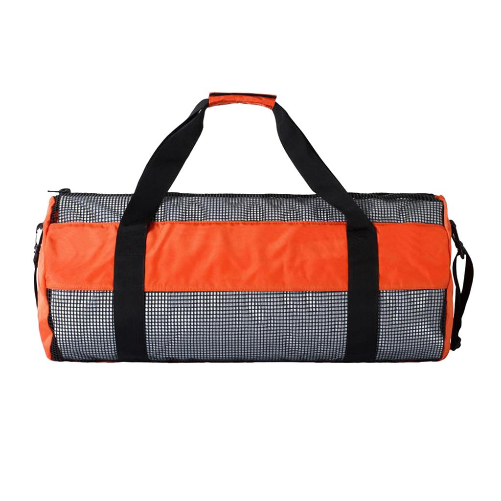 Heavy Duty Large Scuba Diving Snorkeling Surf Swim Mesh Gear Bag Carry
