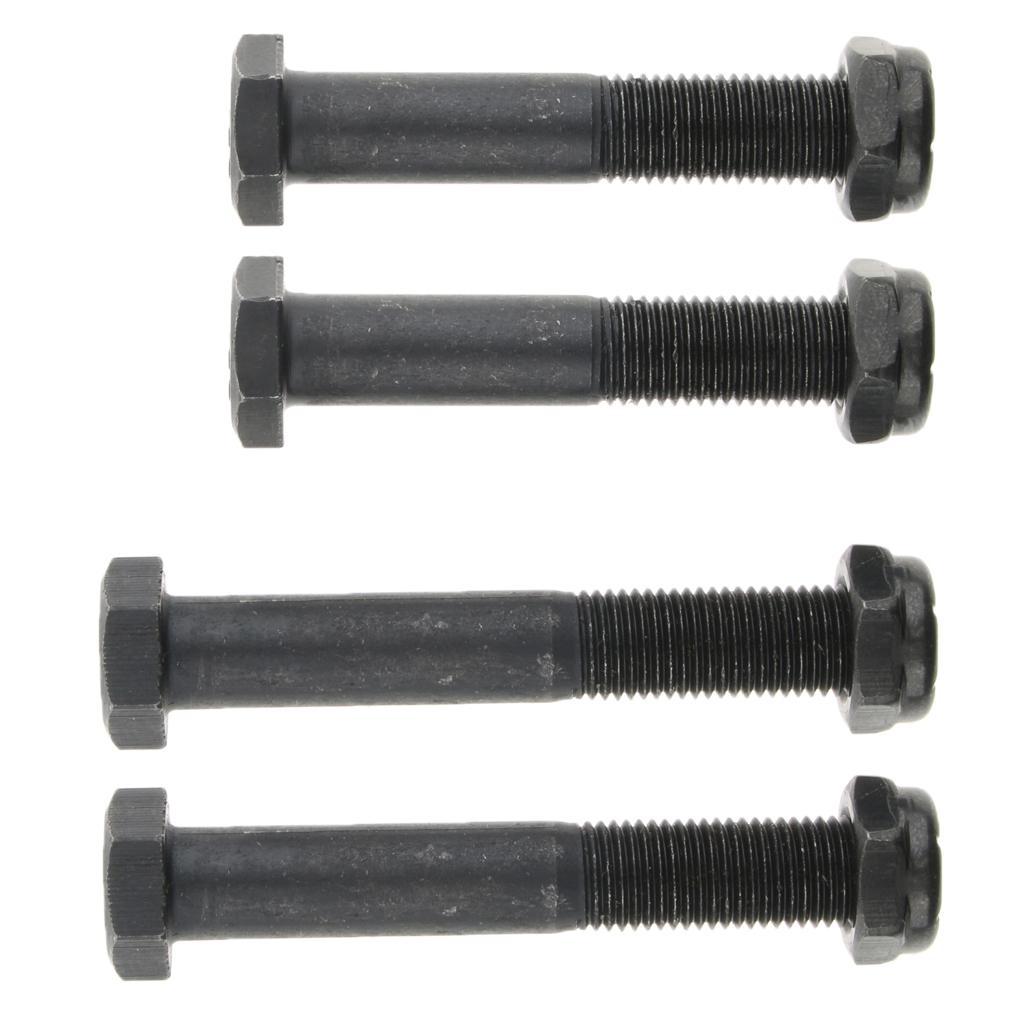 2pcs Replacement Skateboard Truck Kingpin Hardware Set Longboard Screw Bolts M10×65mm