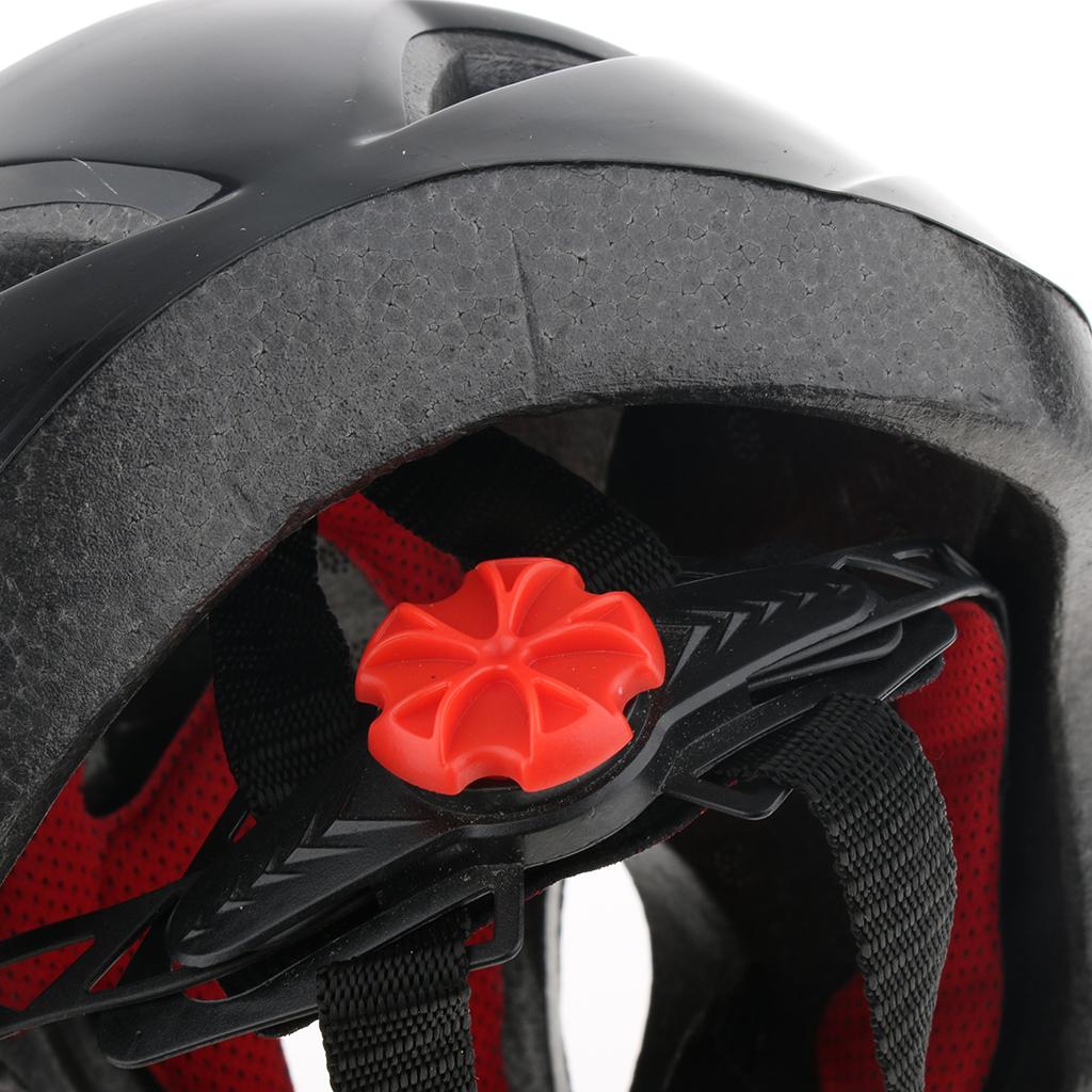 Kids Children Roller Skating Helmet Riding Protector Safety Hat black red