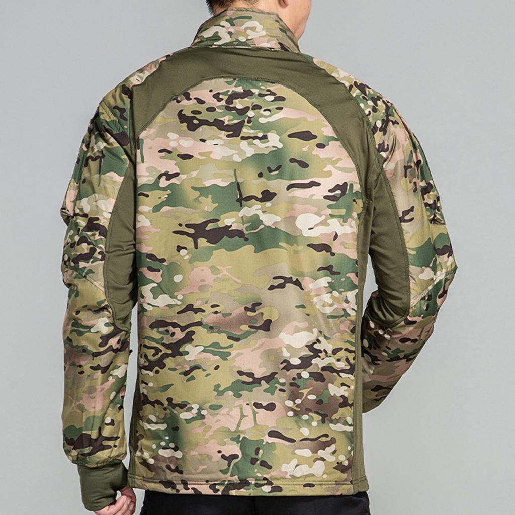 Hoodie Tactical Men Jacket Waterproof Rain Coat Outdoor Outwear Green_XXXL