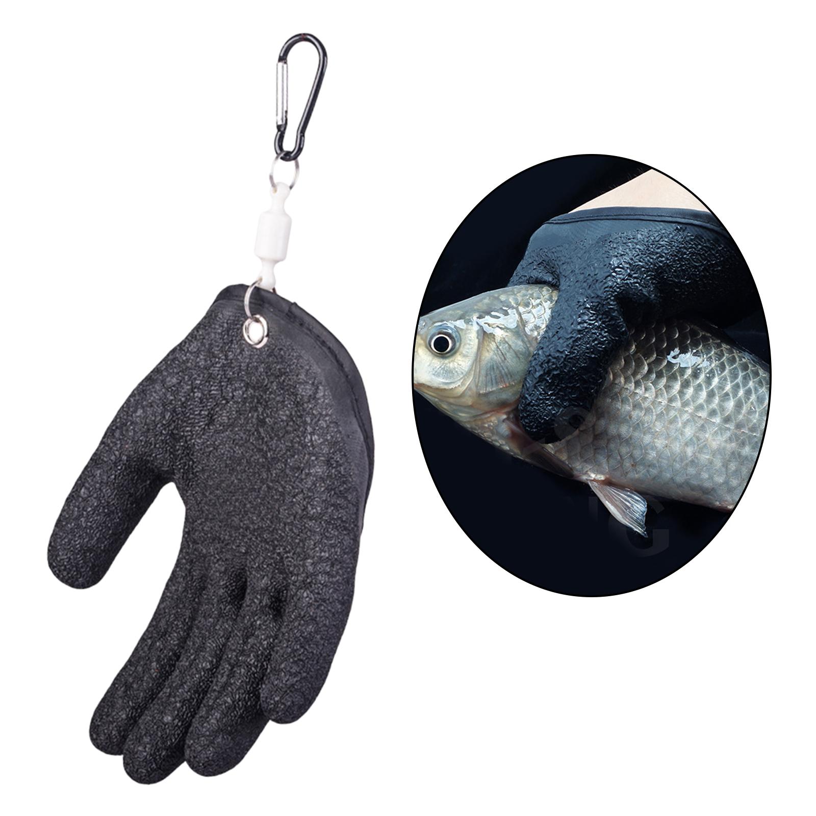 Fishing Catching Hunting Gloves Protect Hand from Puncture Scrapes Fisherman Right