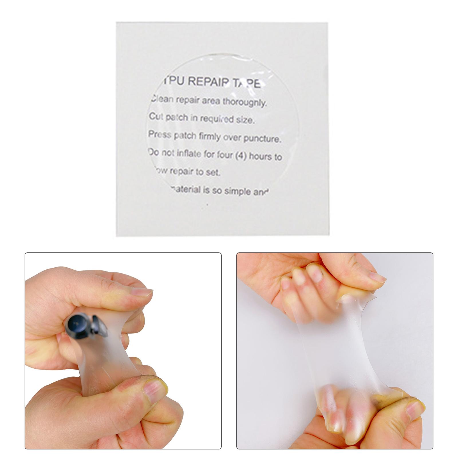 Waterproof Transparent Self Adhesive TPU Tent Patches Repair Tape Patch