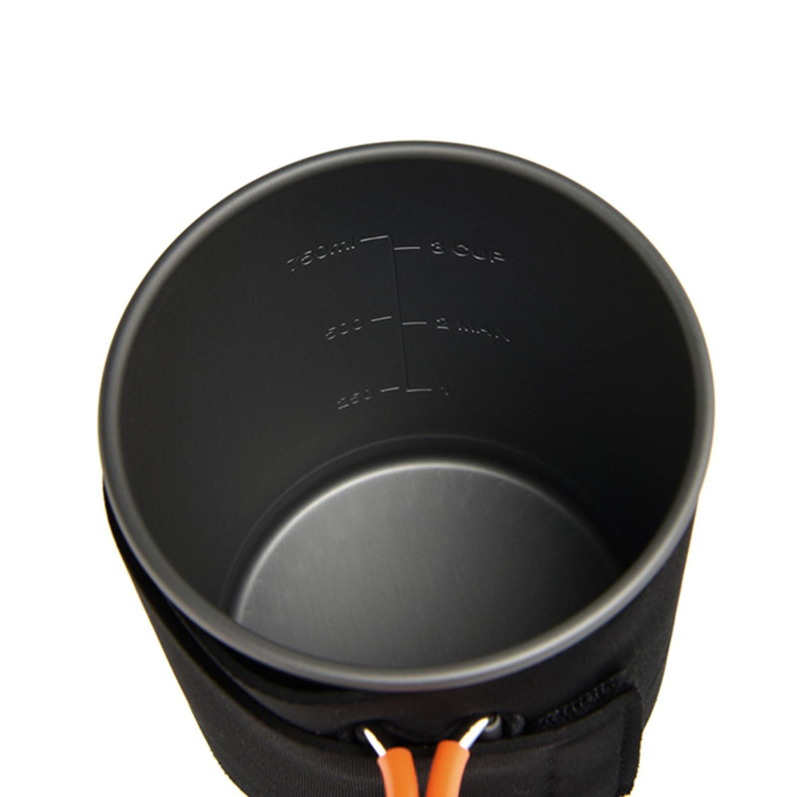 Camping Cooking System Coffee Pot Cup Gas Stove Burner with Heat Exchanger