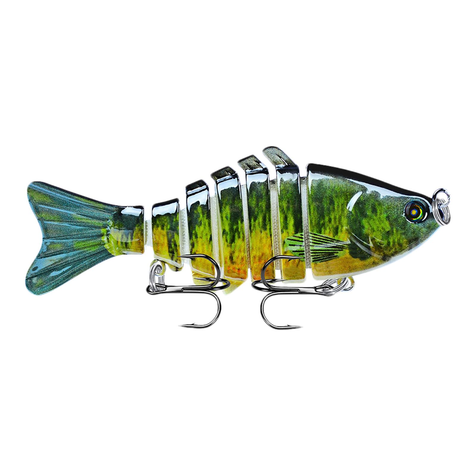 Fishing Lures Bass Lures Crankbait Jointed Swim Baits Green