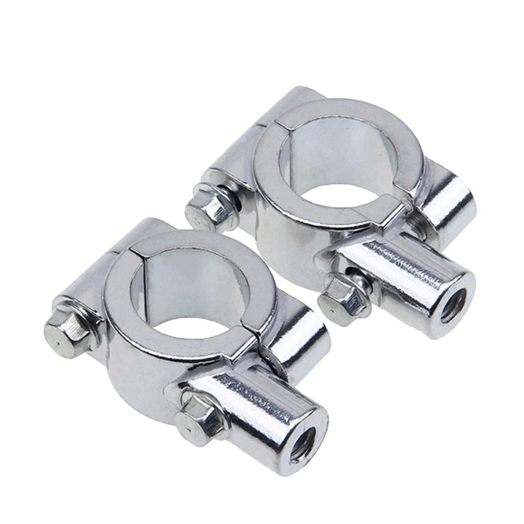Motorcycle Rearview Mirror Clamp Adaptor 8mm