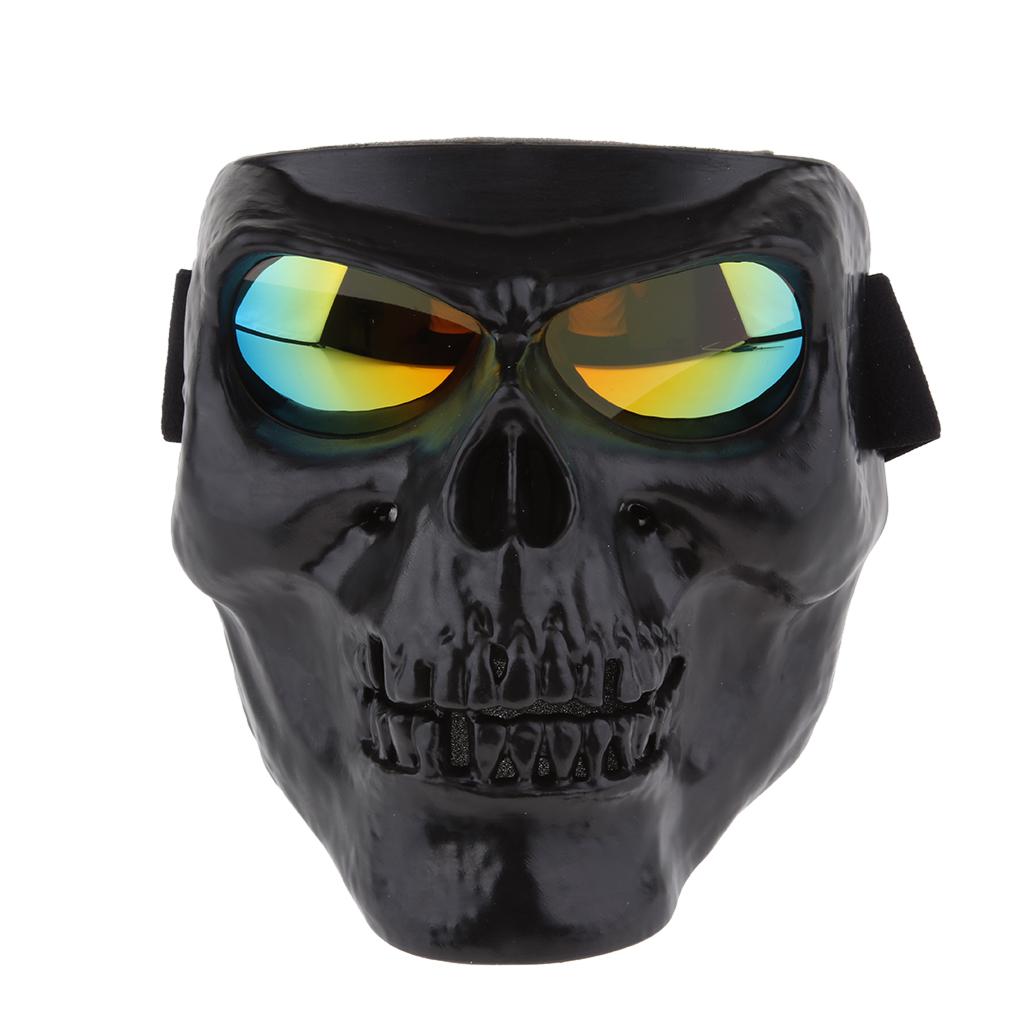 Lunettes Lunettes Masque Visage Moto équitation Dirt Bike protector Skull mask 