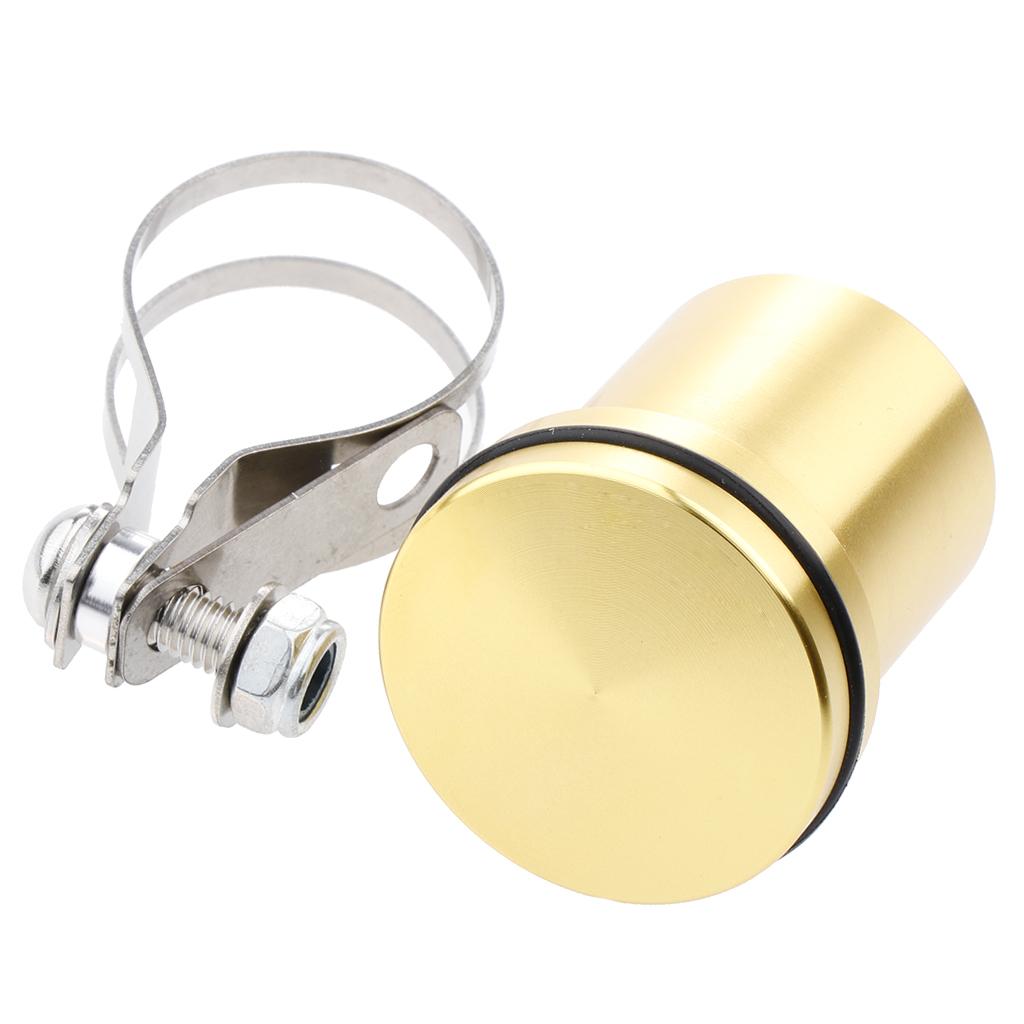 Motorbike Brake Master Cylinder Fluid Reservoir Clutch Tank Oil Cup Yellow