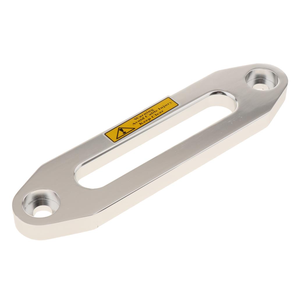 Winch Rope Cable Lead Guide Aluminum Roller Fairlead 6000 LBs