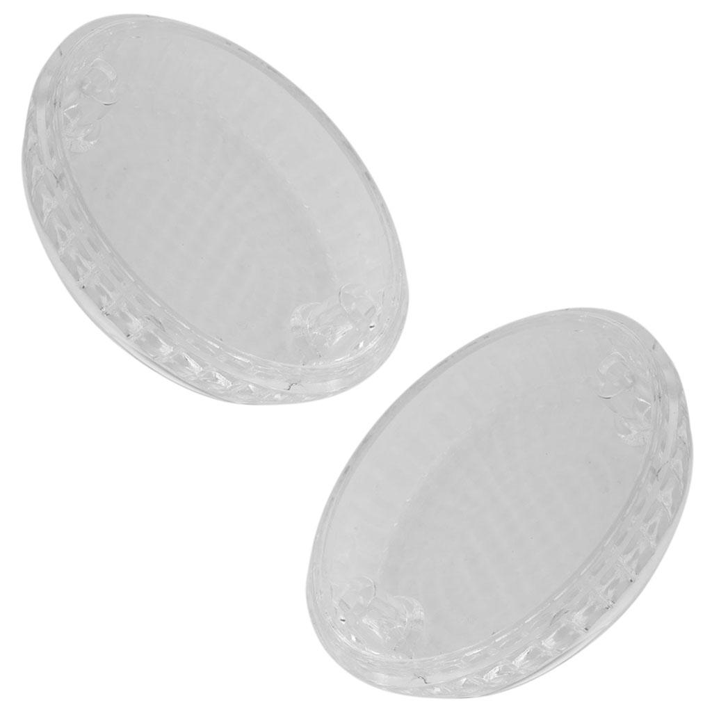 2x Turn Signal Lens Lenses Clear For Kawasaki - Direct replacement
