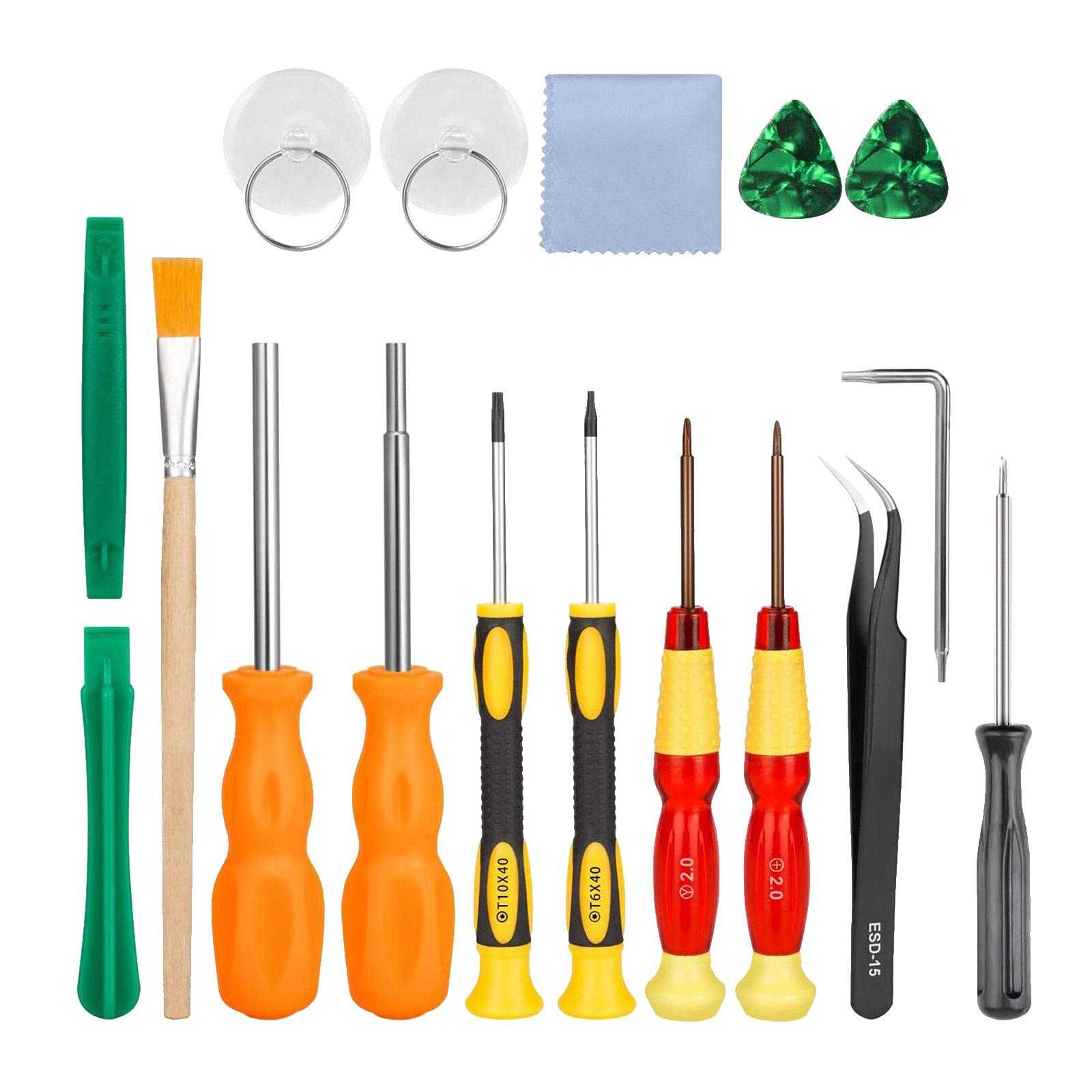 17Pc Professional Screwdriver Set for Nintendo Screwdrivers Game Repair Tool