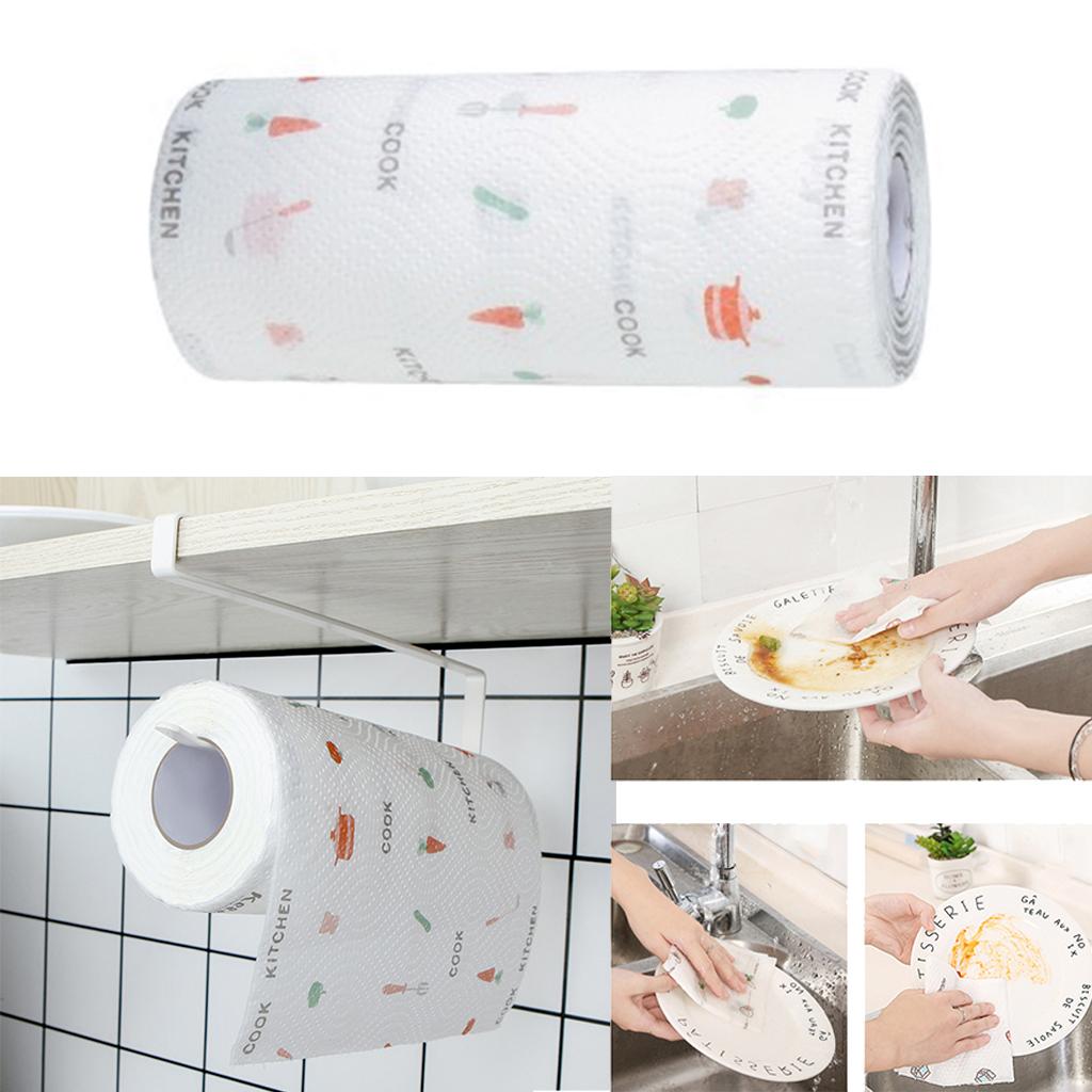 Kitchen disposable cleaning paper  50Sheet washable Style_C