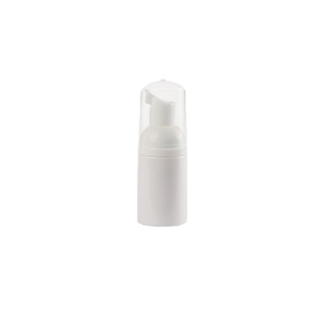 Refillable Foam Pump Dispenser Foaming Split Bottle 30ml White