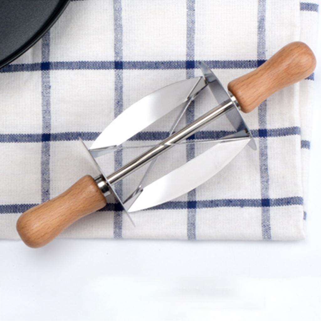 Croissant Cutter Croissant Maker Roller Slices Perfect Shaped Pastry Dough