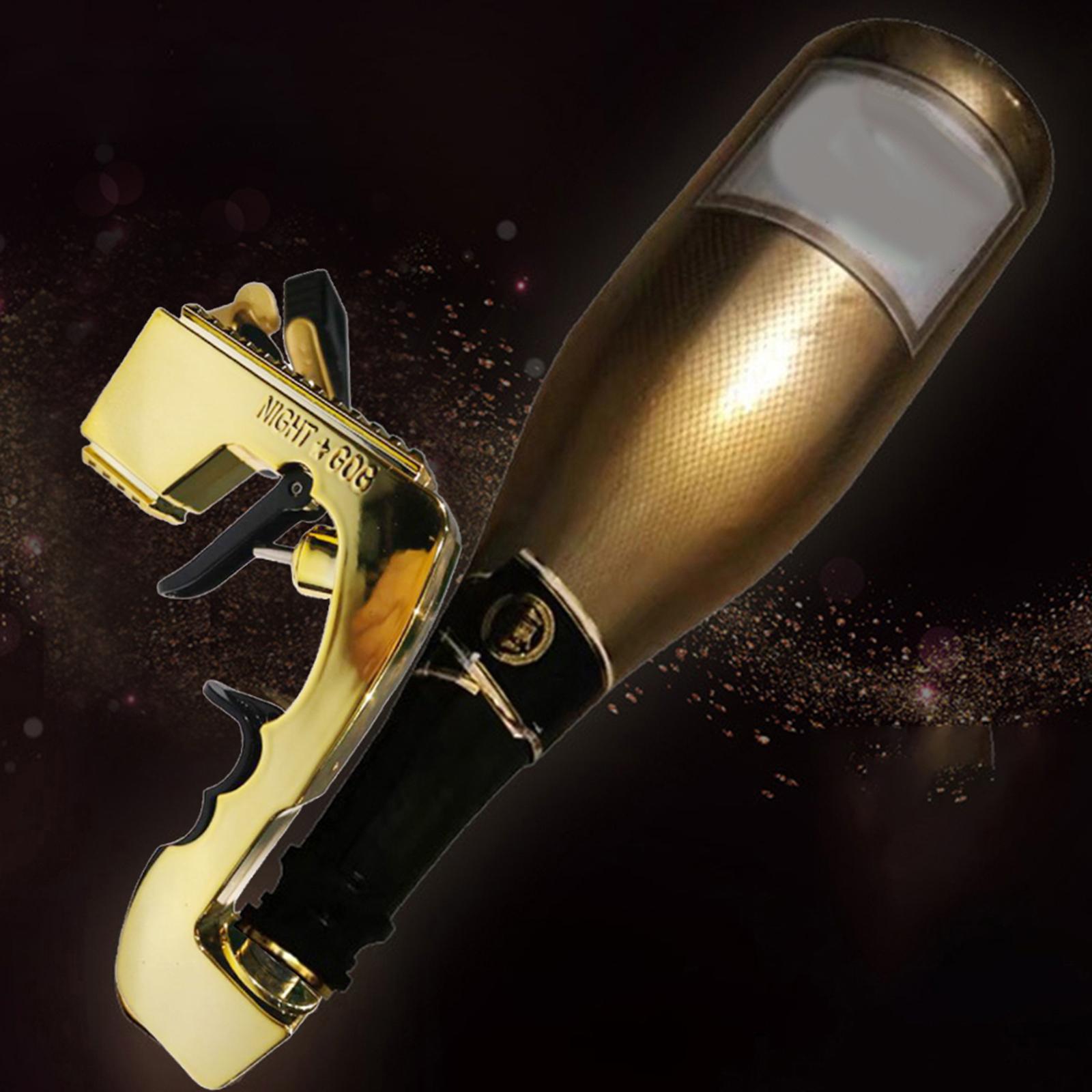 Durable Champagne Sprayer Gun Dispenser Beer Ejector Celebration Golden
