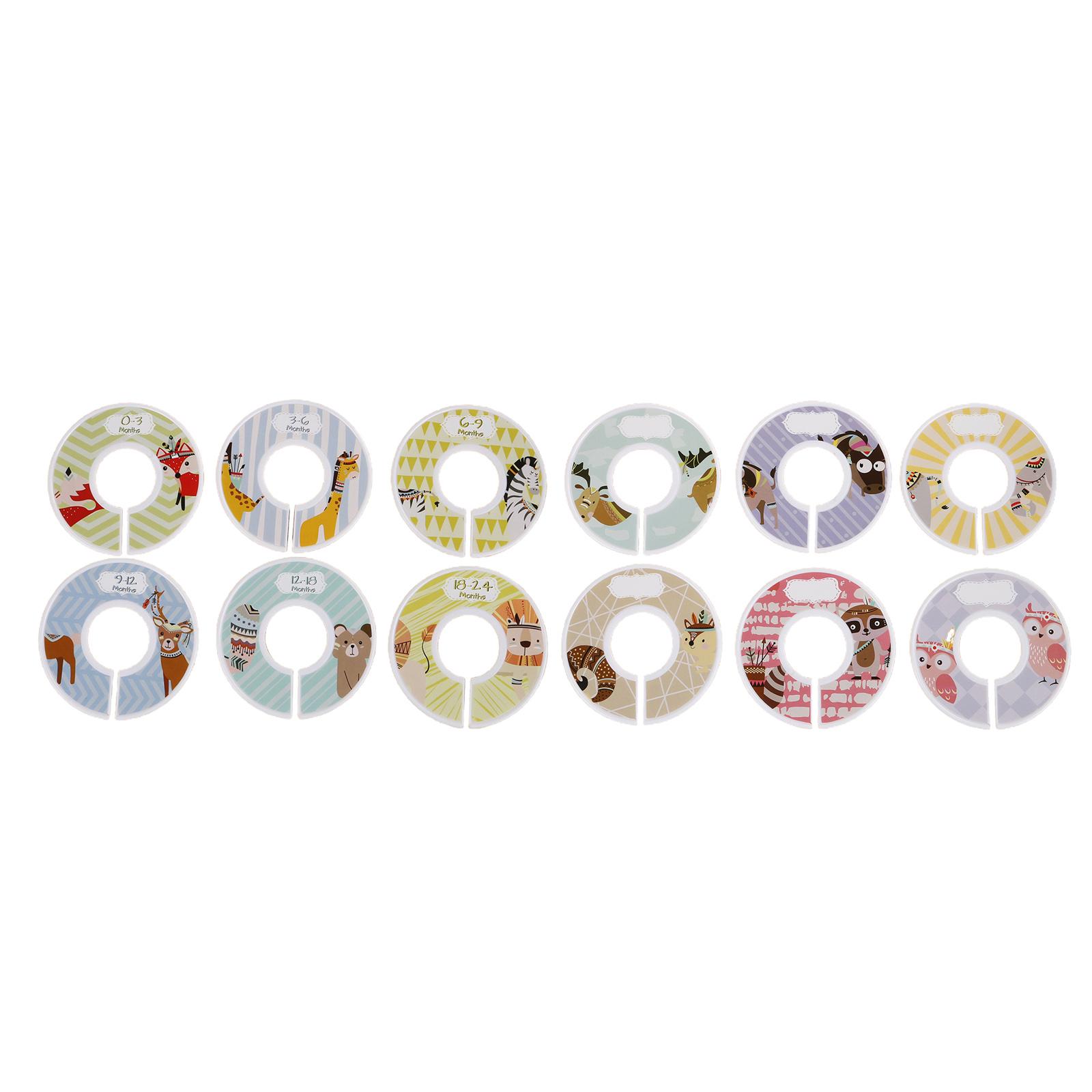 Clothing Closet Dividers 12Pcs