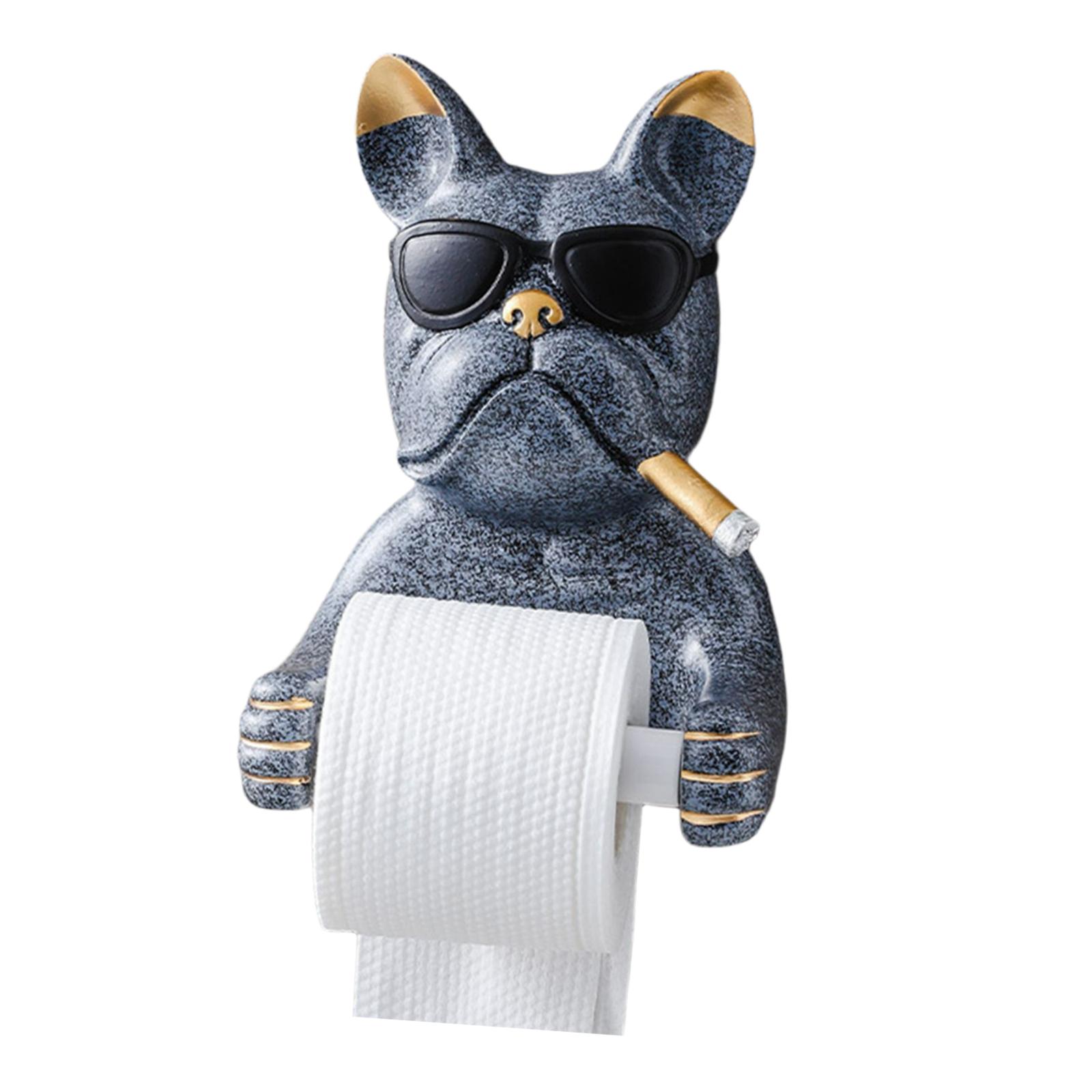 Dog Figure Toilet Paper Holder