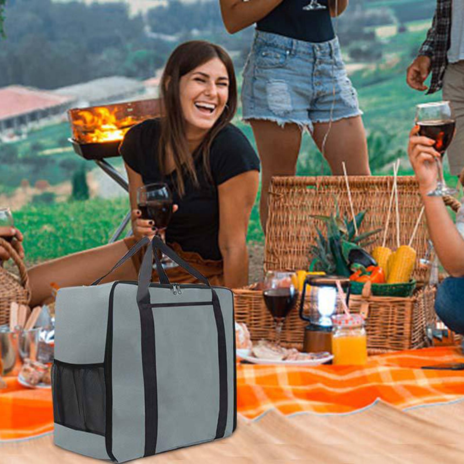 Waterproof Tool Storage Backpack Multi Pocket Tools Bag 47x22.5x43cm